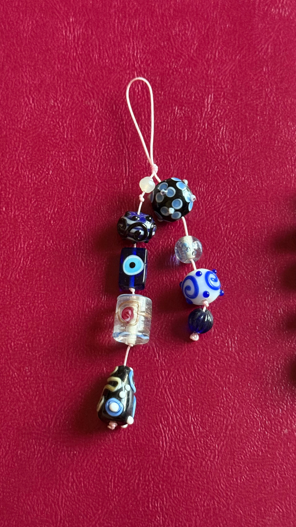 Blue phonecharm