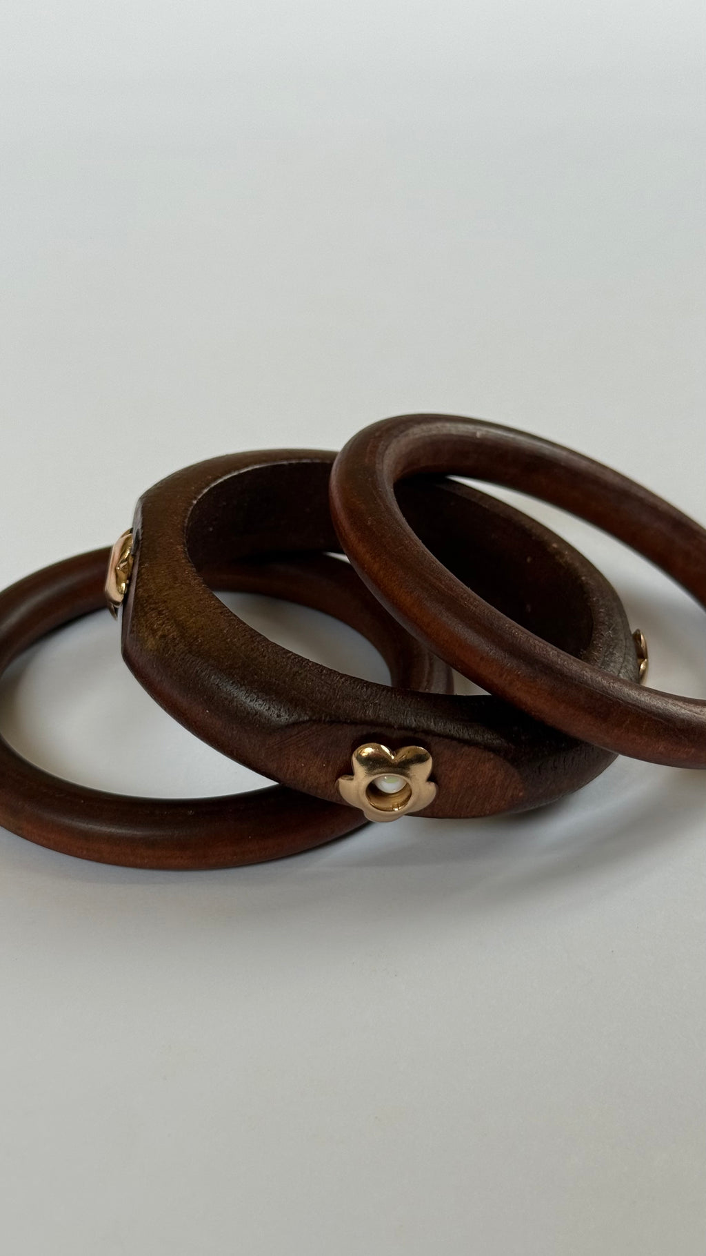 Set of 3 wooden Bangle