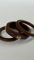 Set of 3 wooden Bangle
