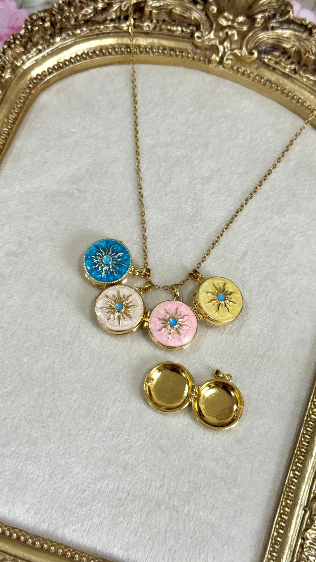 Sun Memory locket
