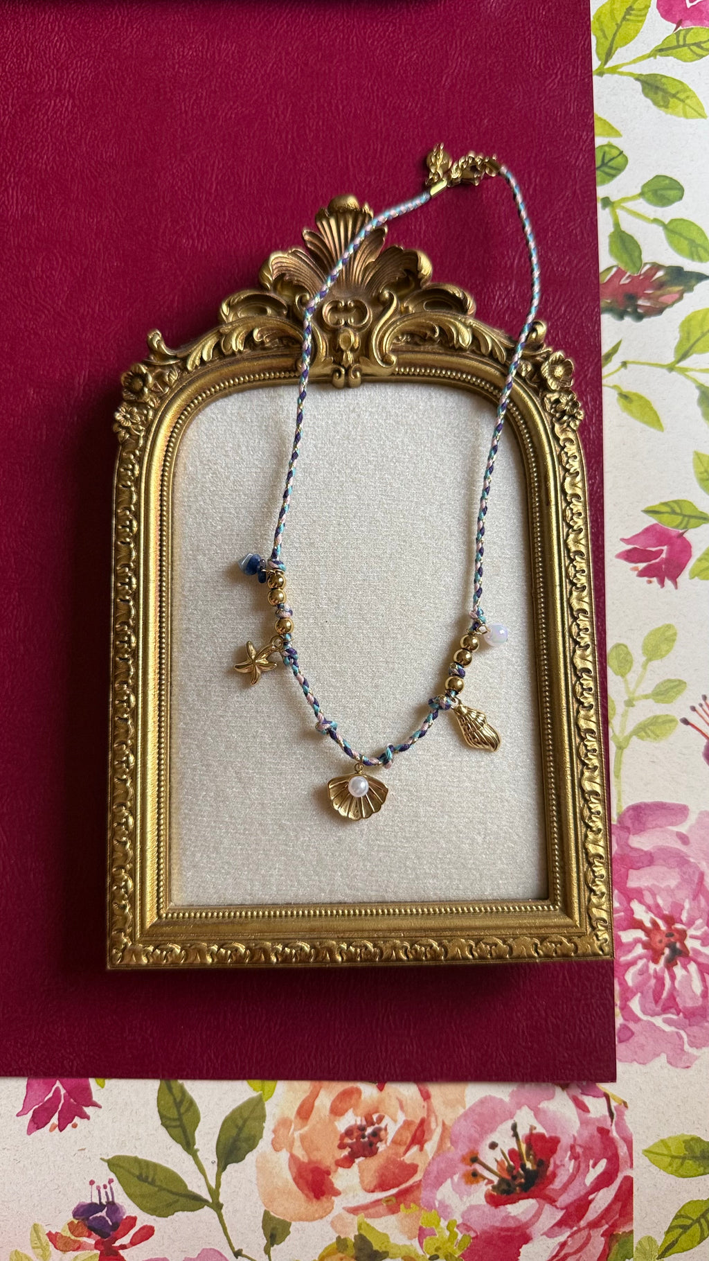 Beach multicharm chain