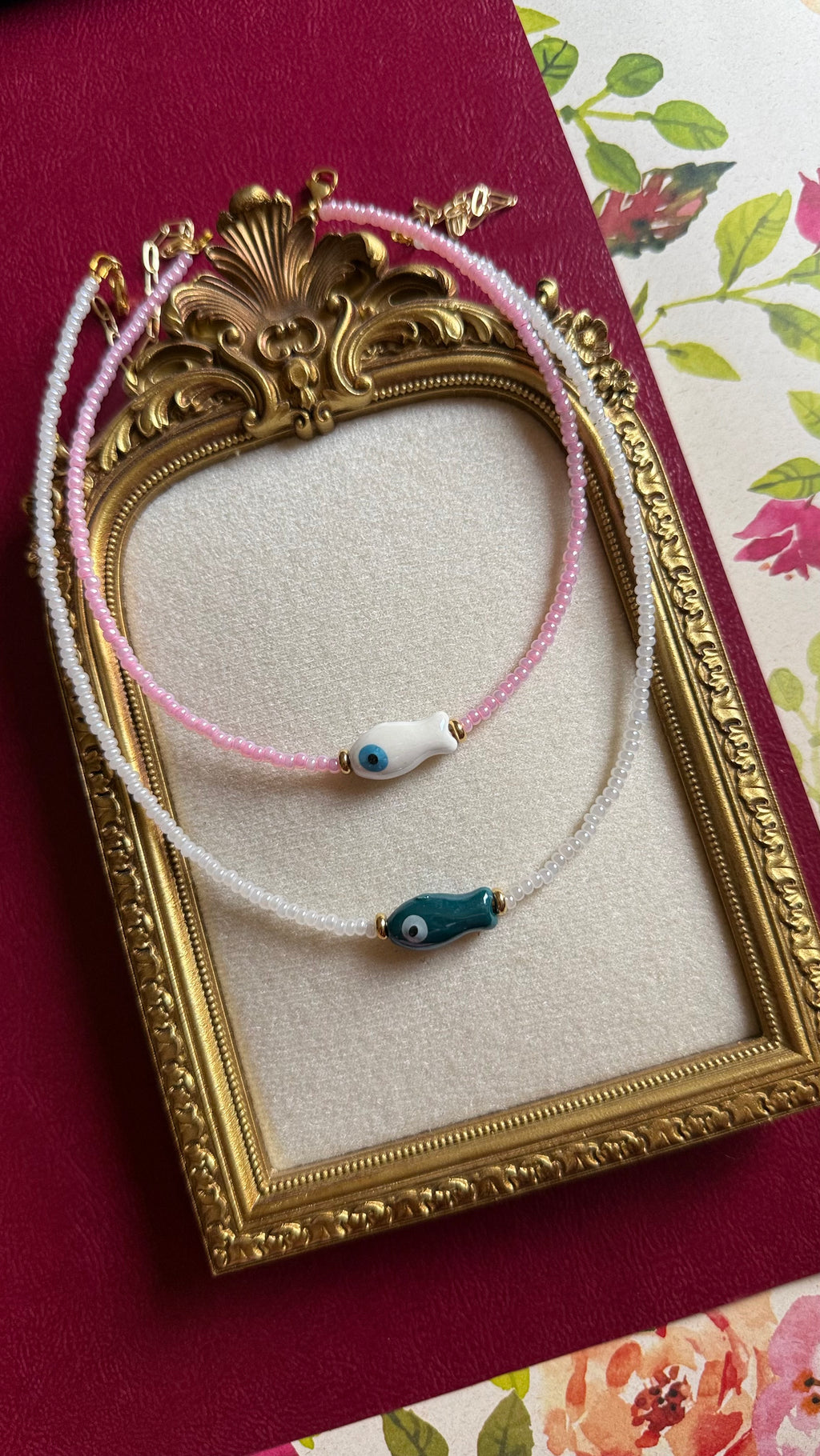 More fish necklace