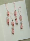 Pink button up charm