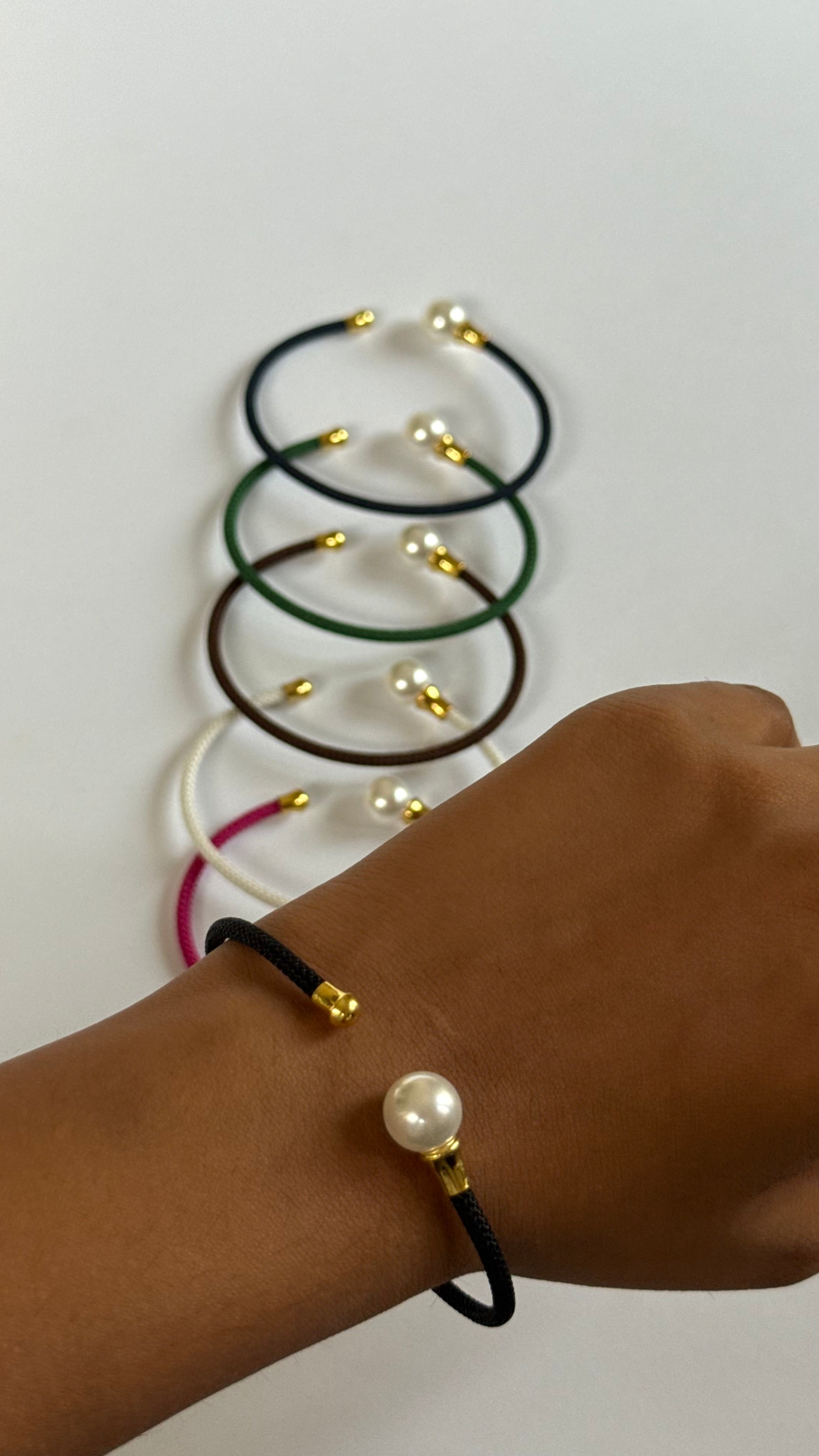 fannah bracelet with pearl