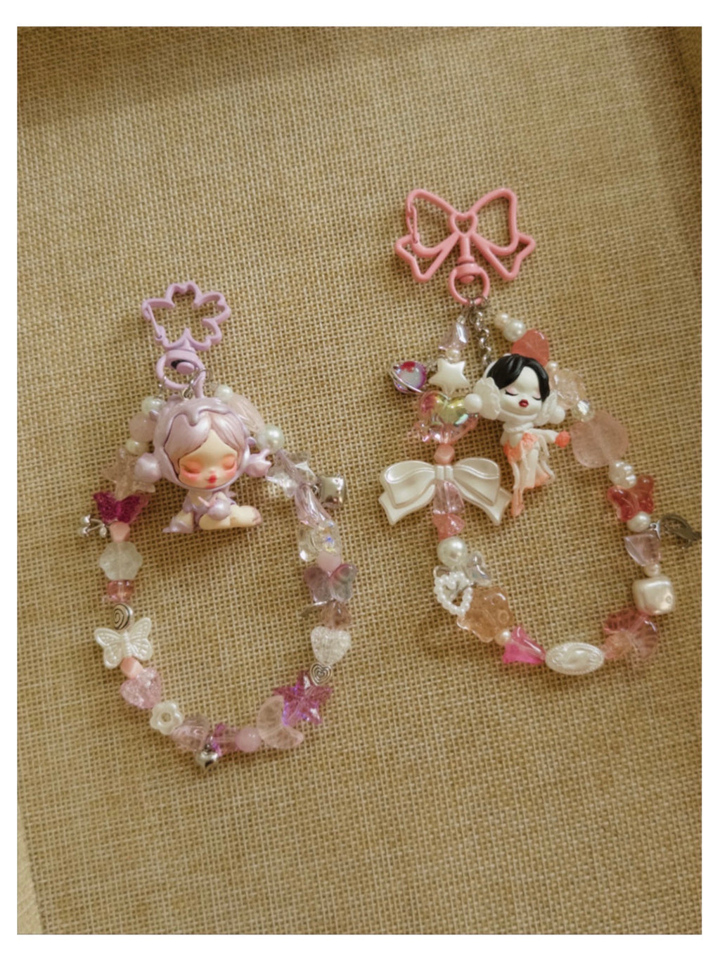 Skull doll keychain-1