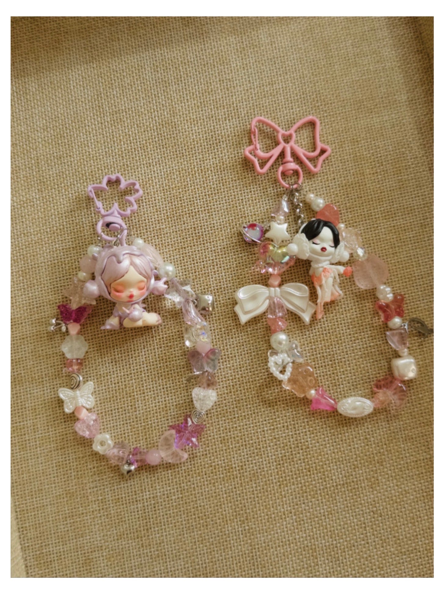 Skull doll keychain-1