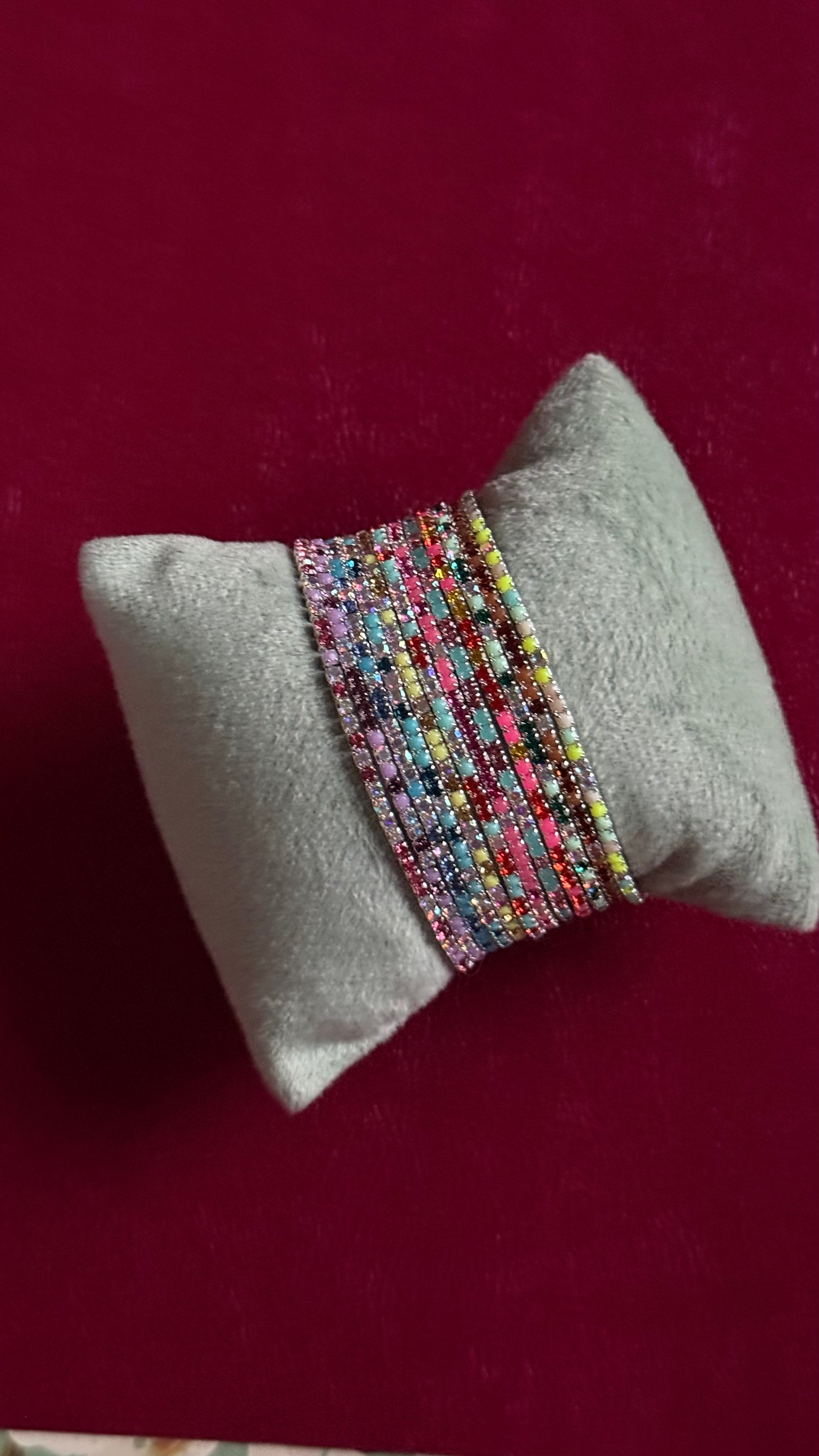 Multicolor Studded bracelet