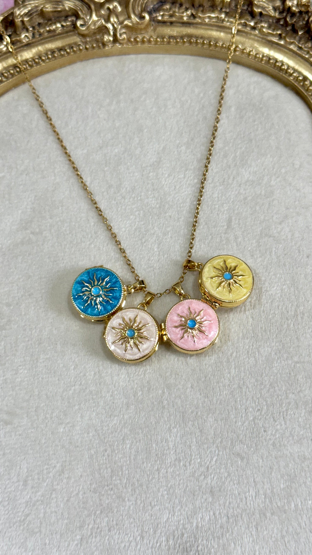 Sun Memory locket