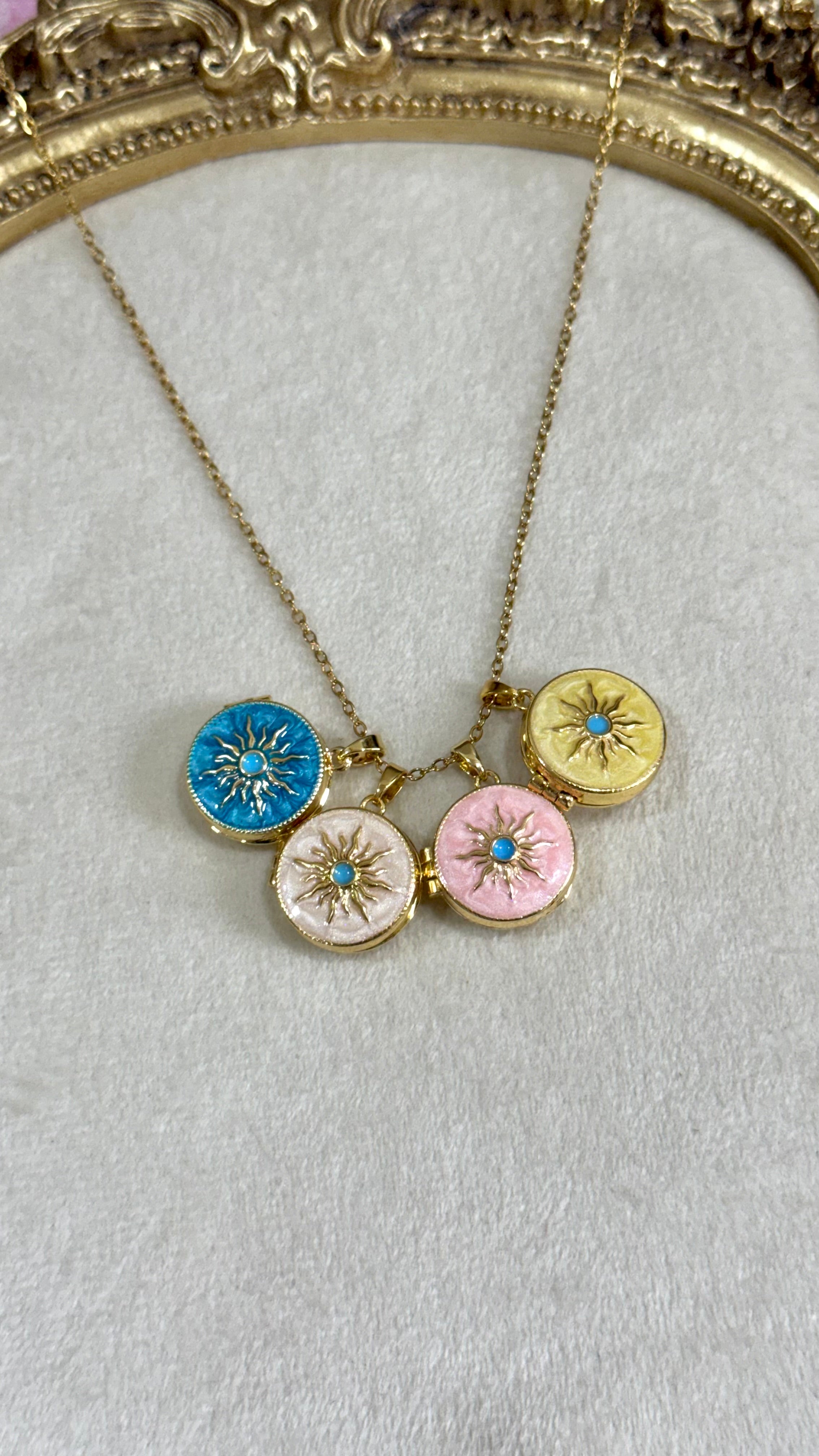 Sun Memory locket