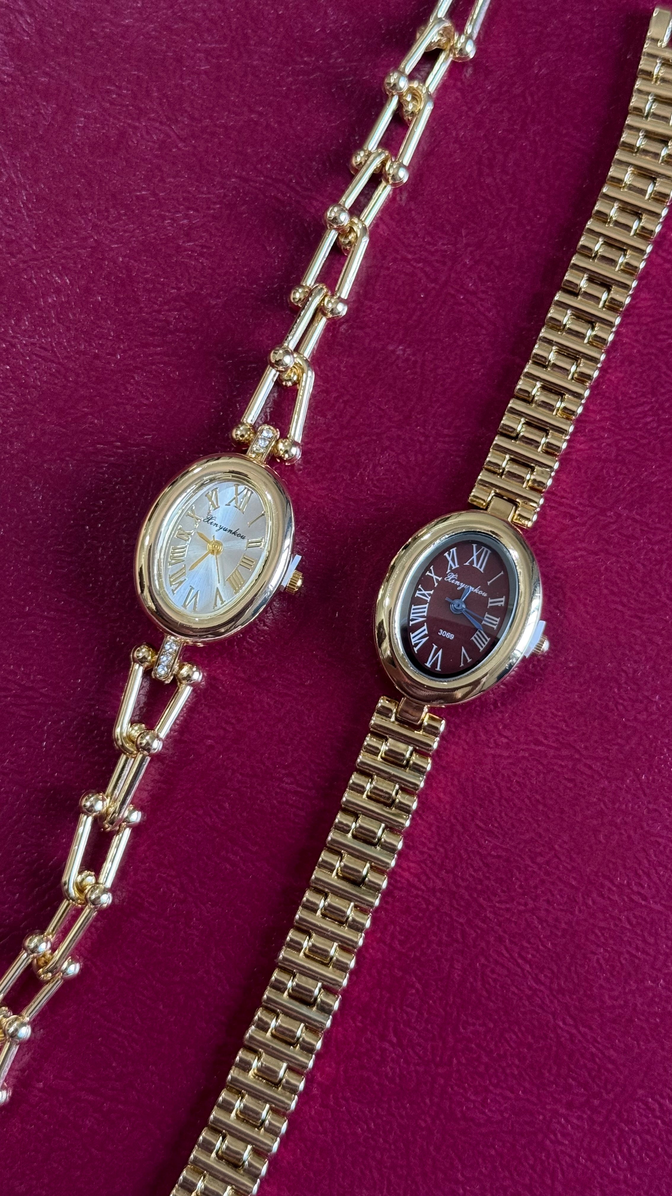 Oval watch