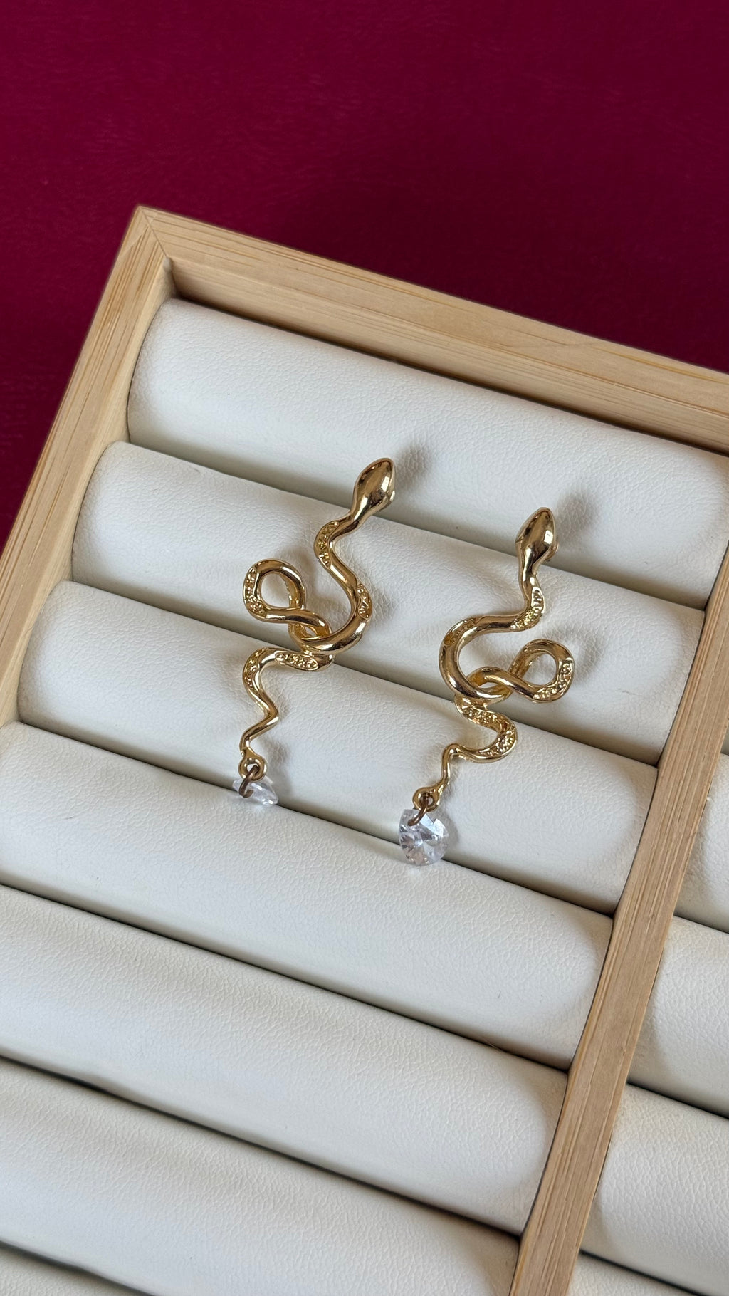 Serpent earrings