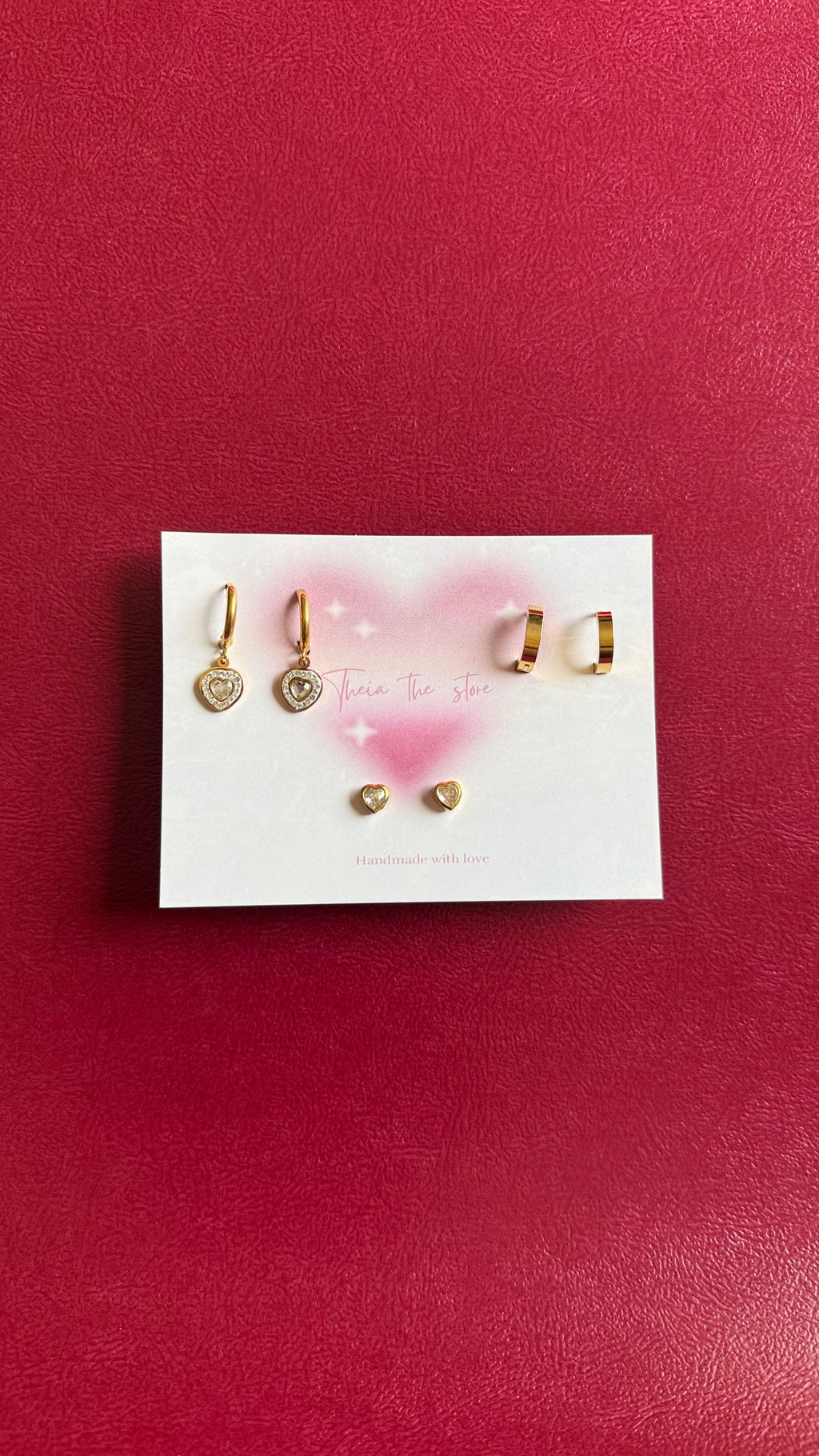 Heart piercing set