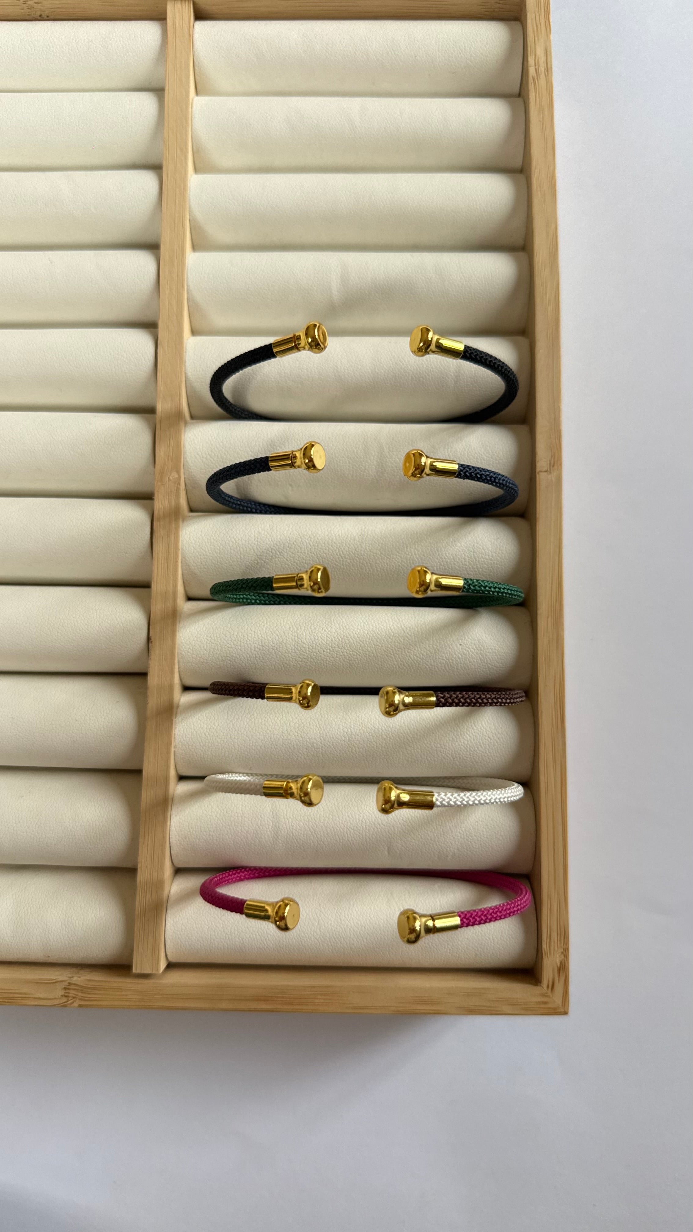 Fannah bracelet with gold accent