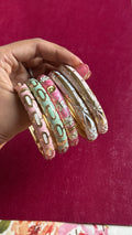 More enamel bangles