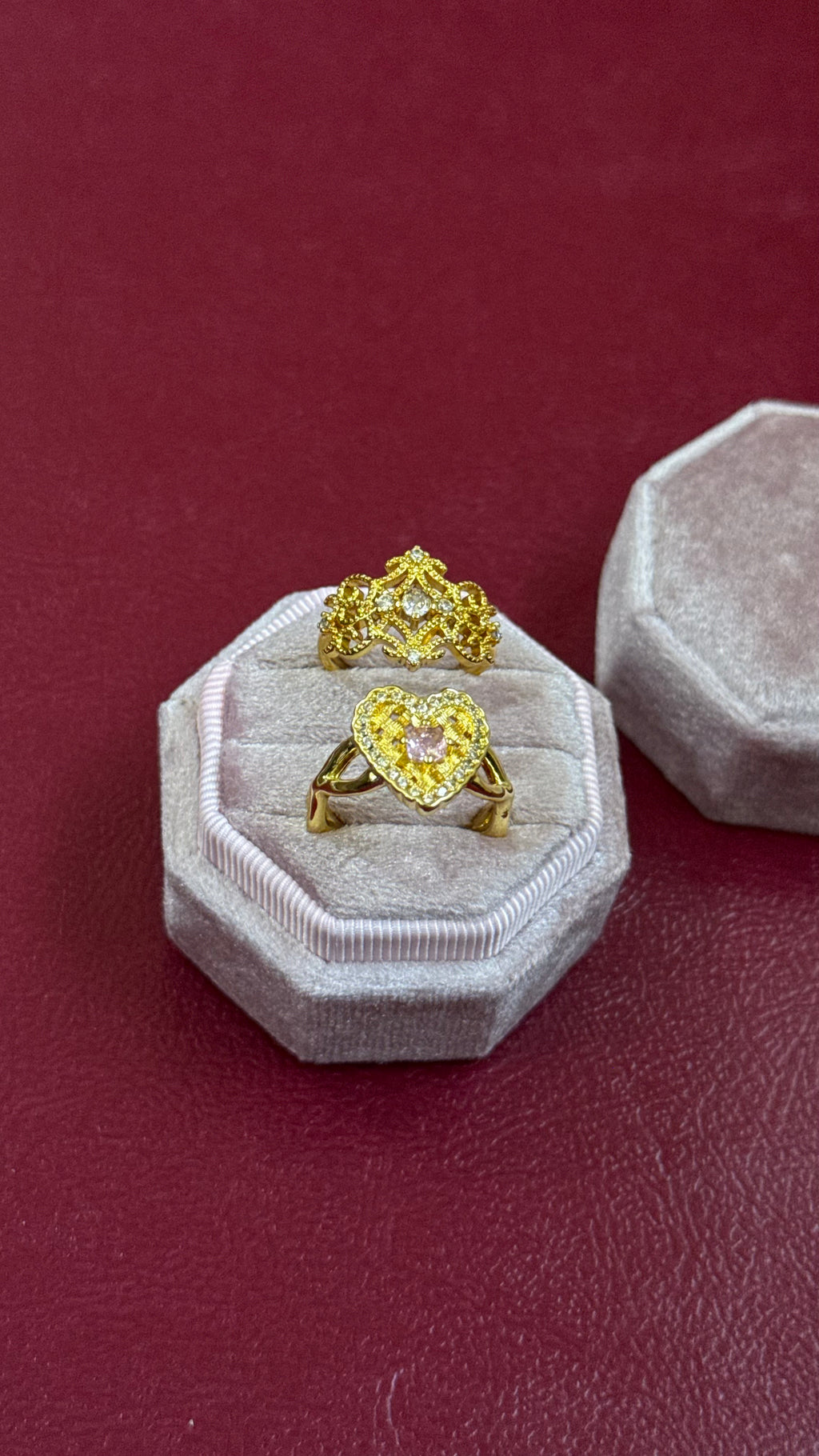 Crown-heart band