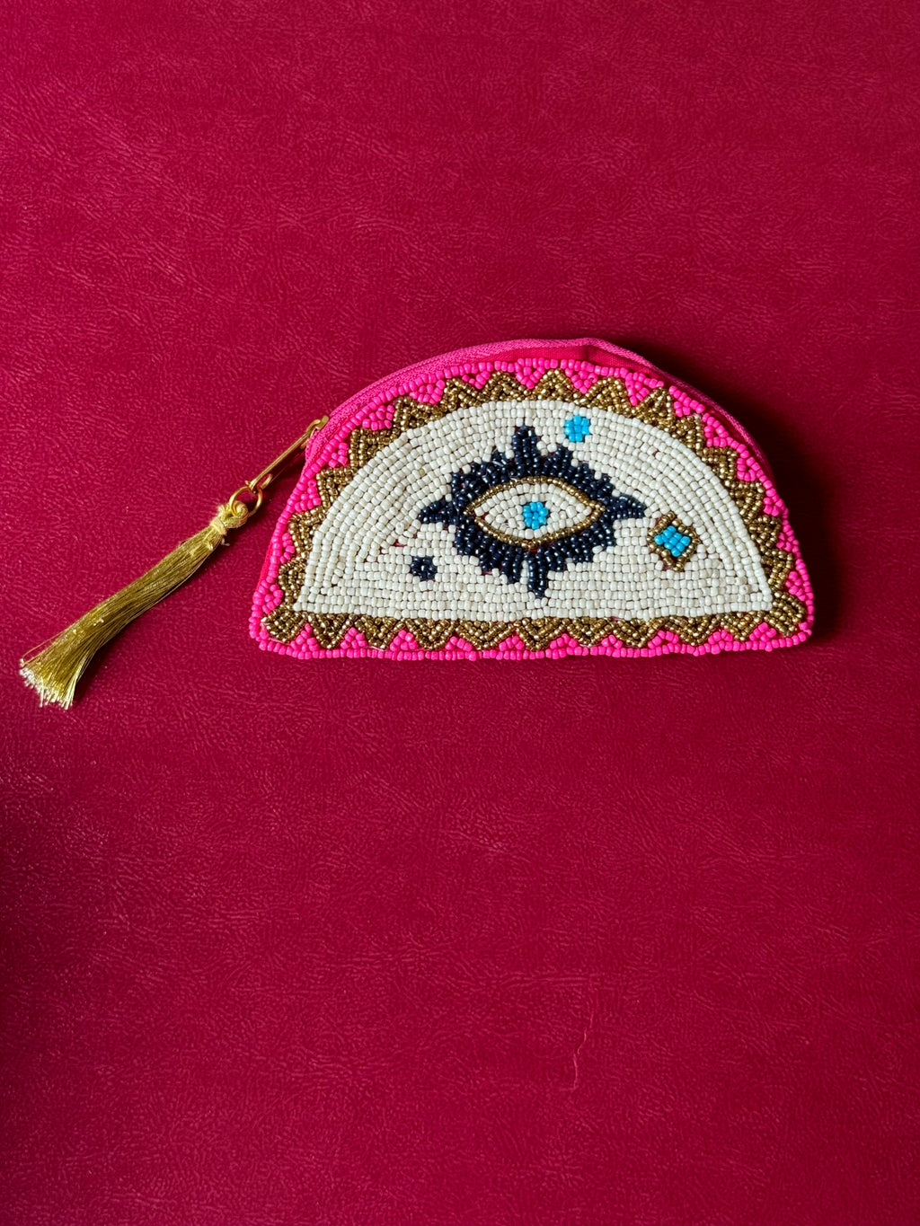 Evil eye pouch