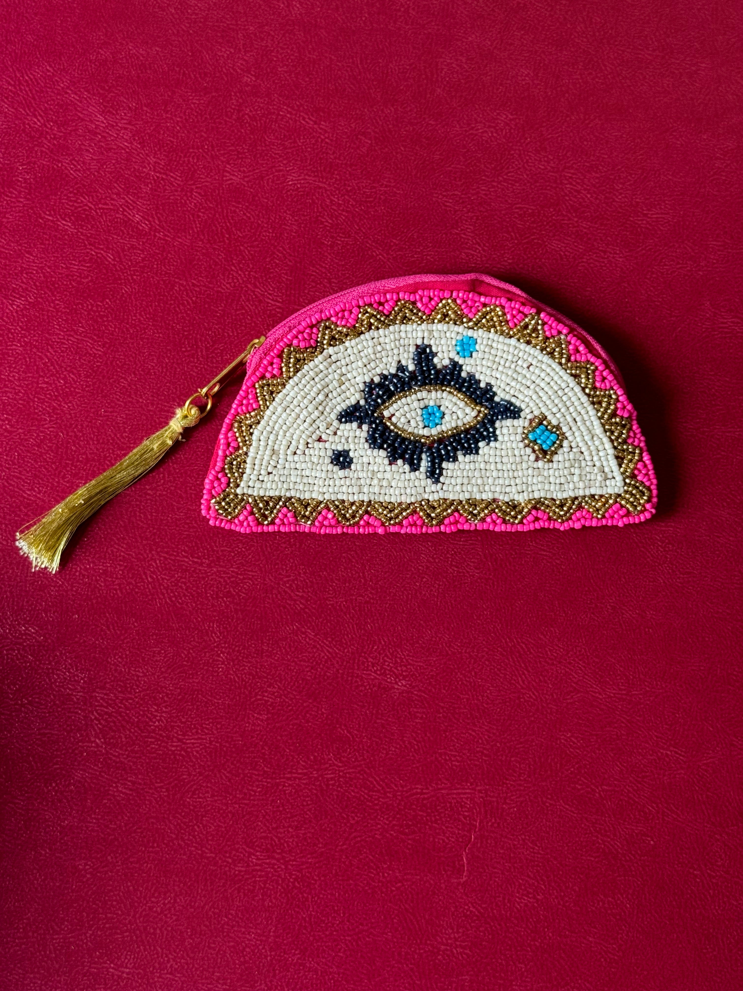 Evil eye pouch