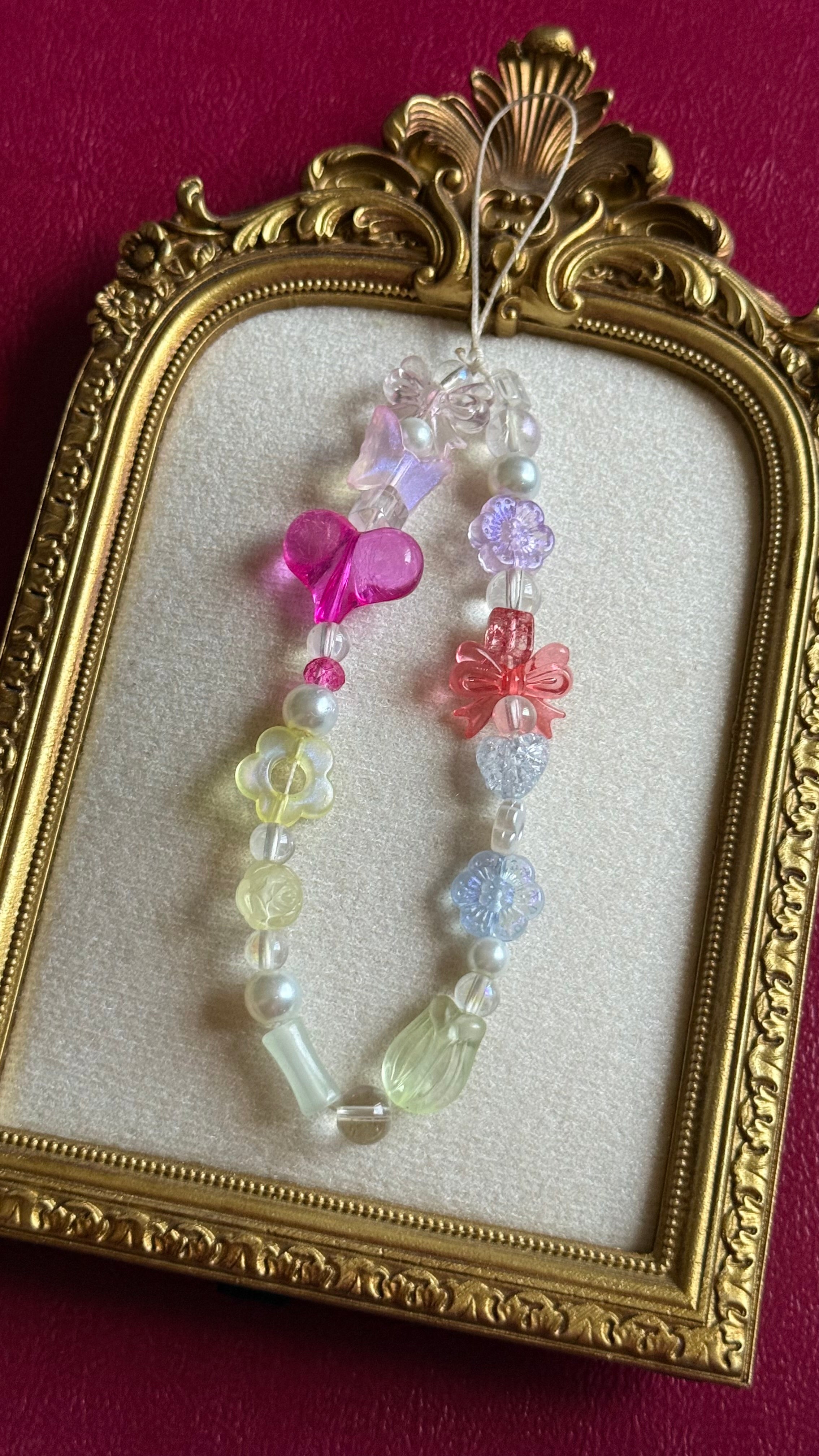 Colorful-purple phonecharm