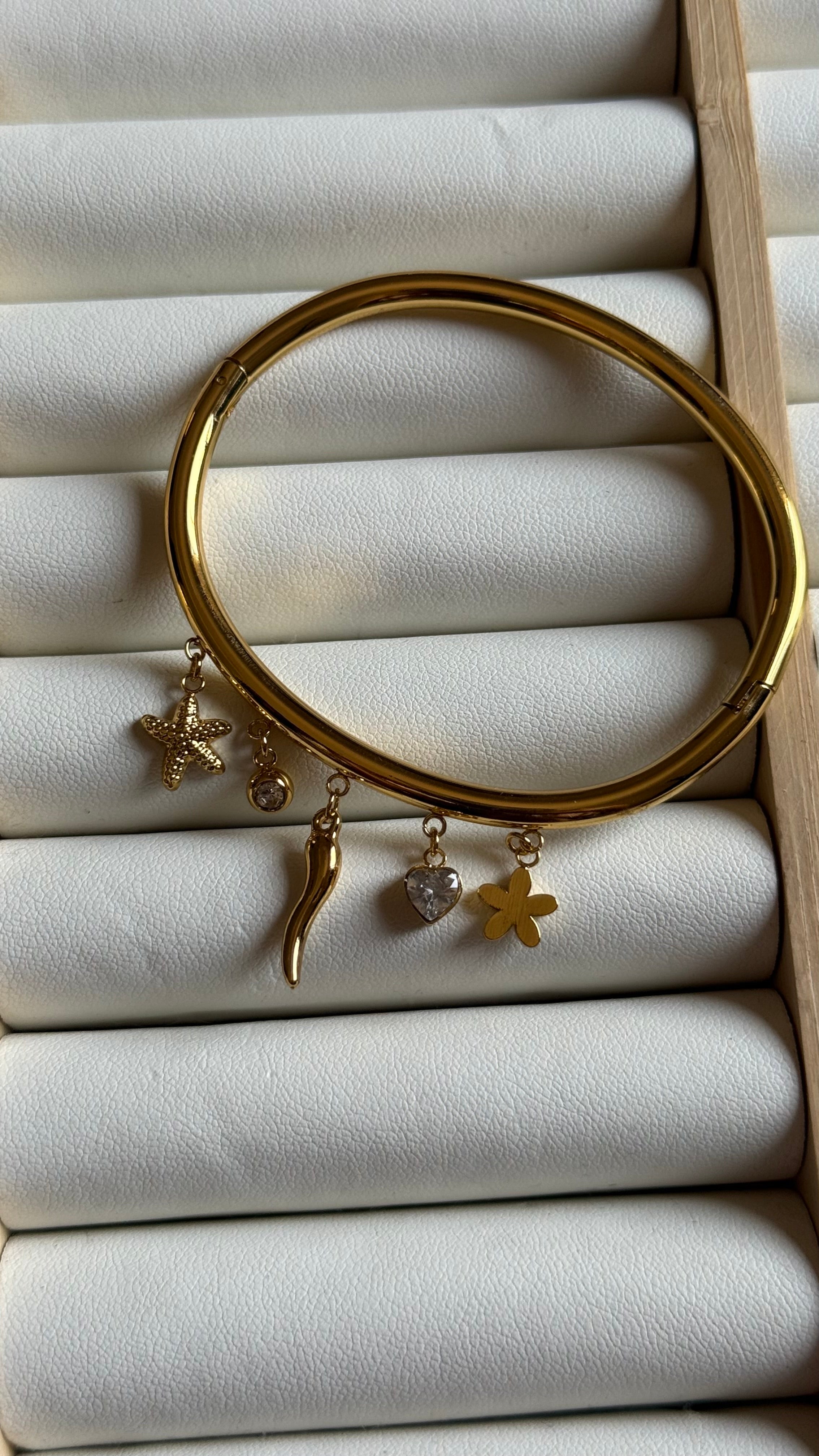 Multicharm bracelet
