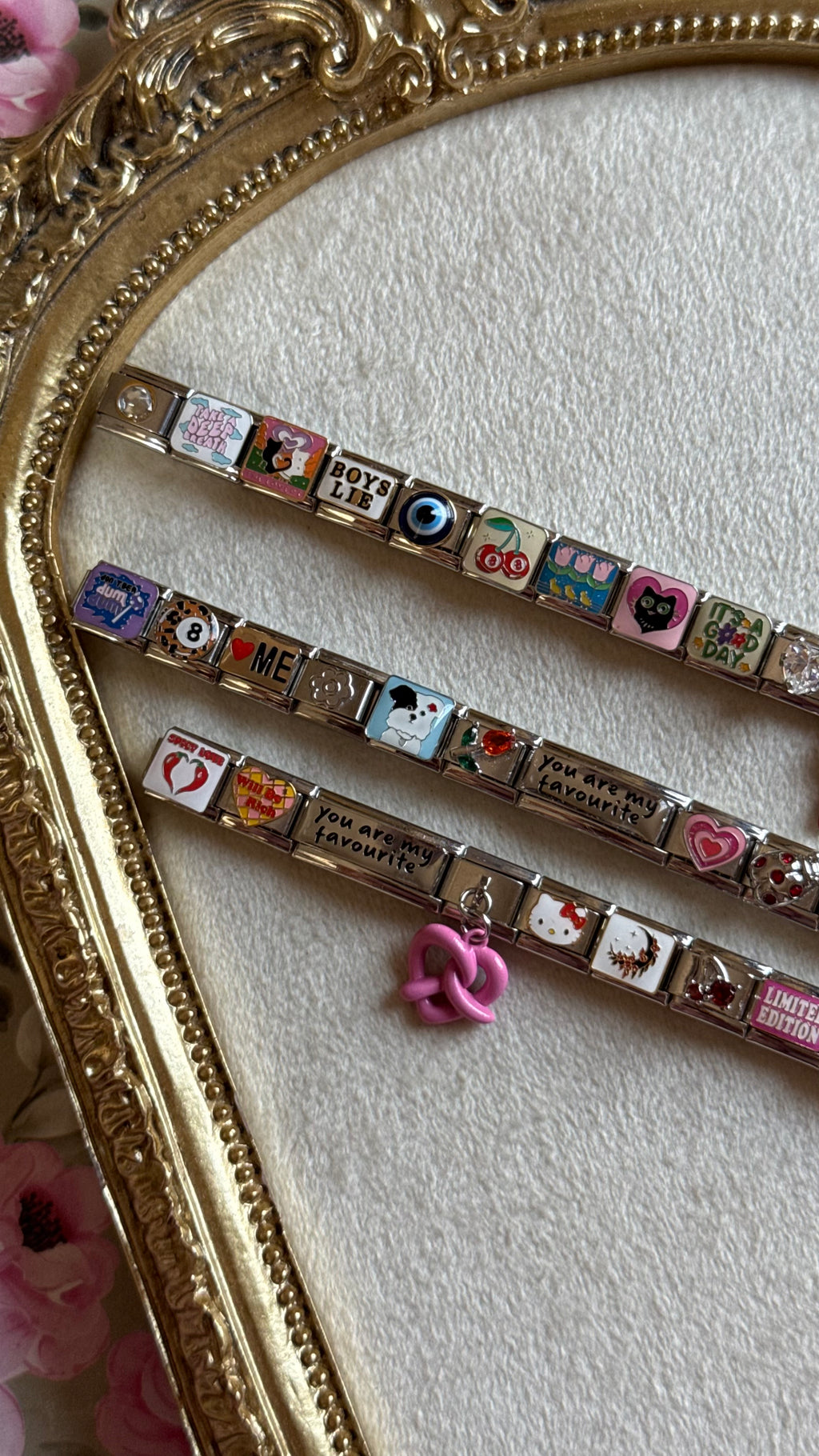 Perfect Italian charm bracelet