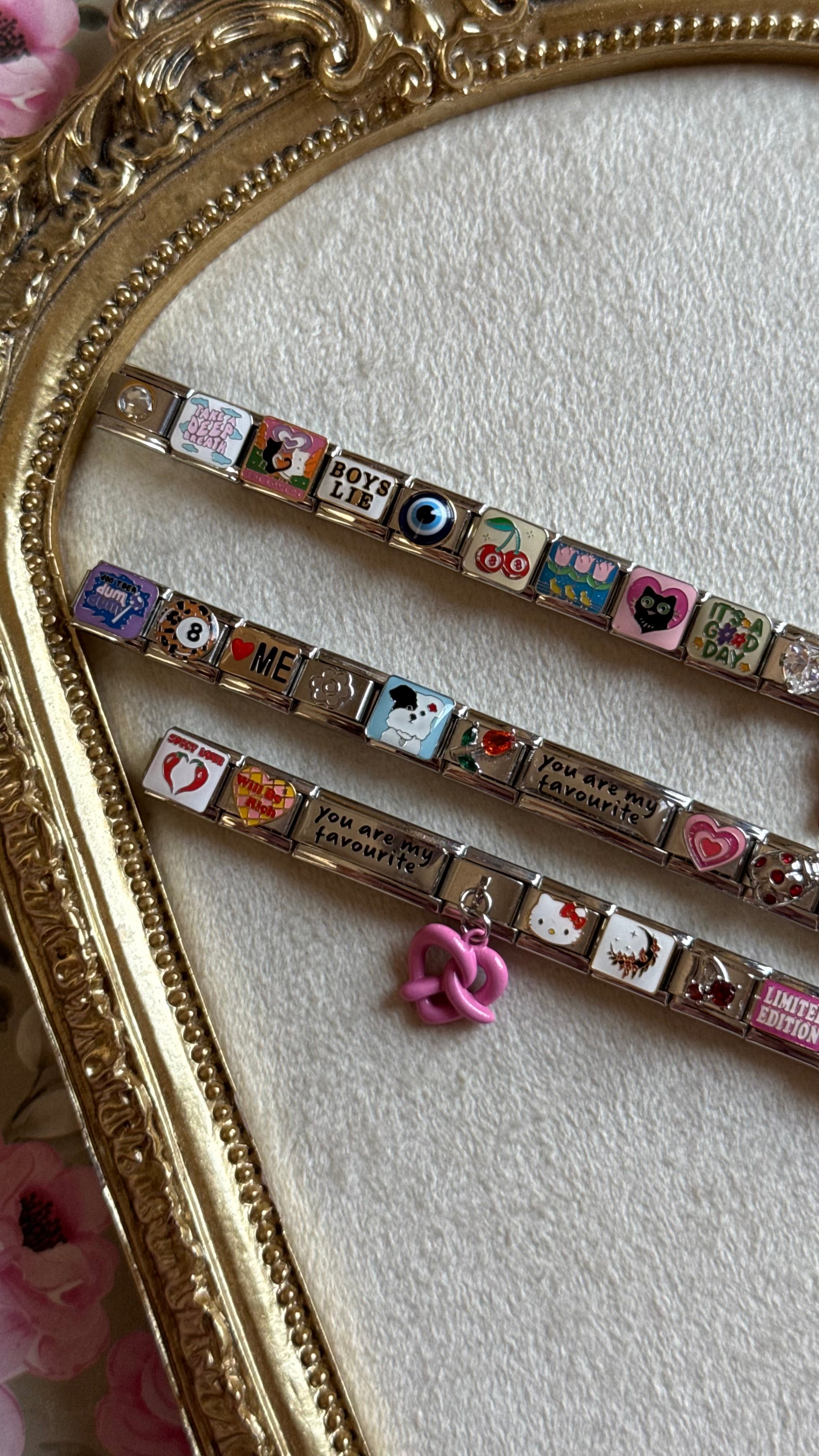 Perfect Italian charm bracelet
