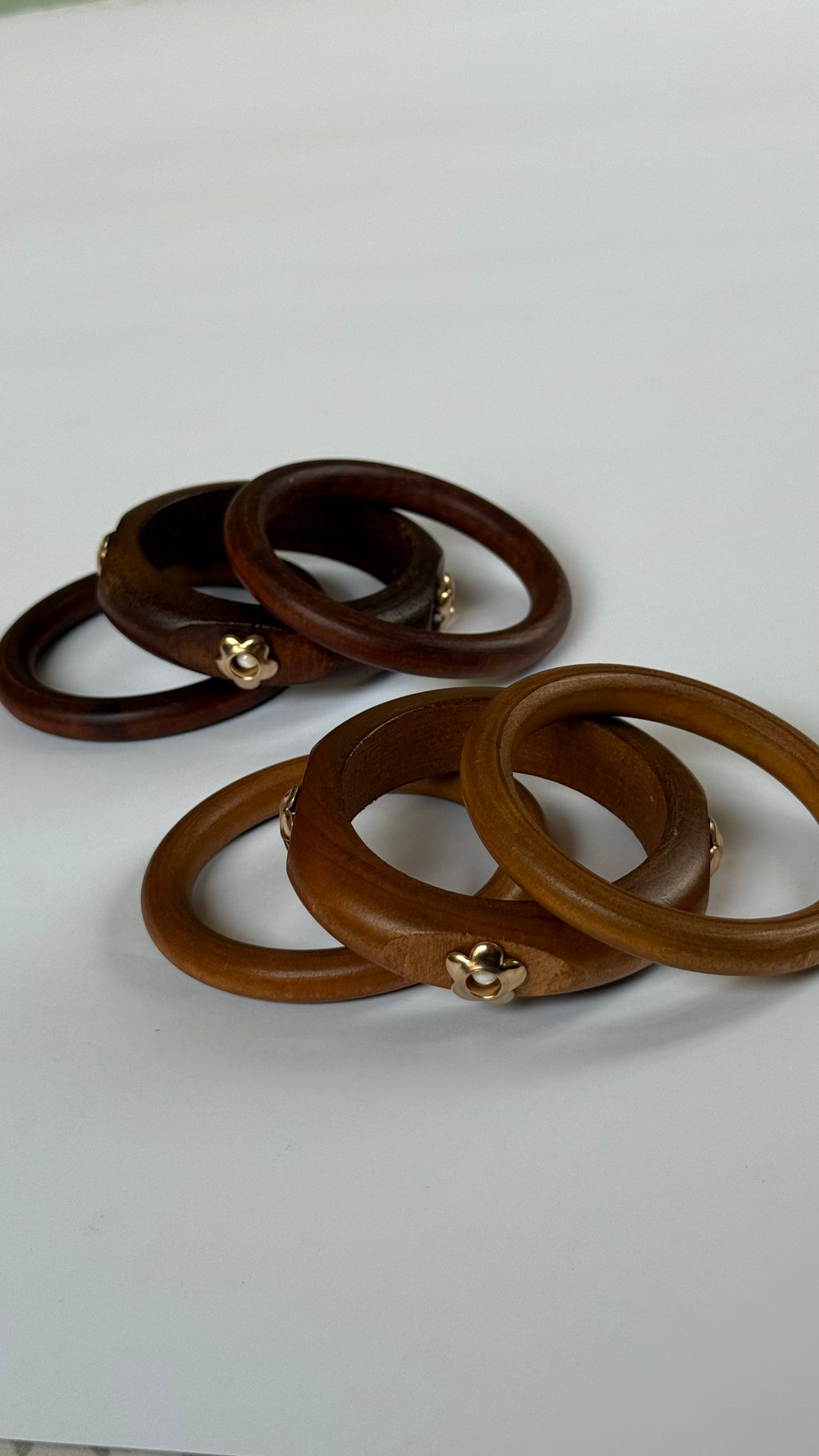 Set of 3 wooden Bangle