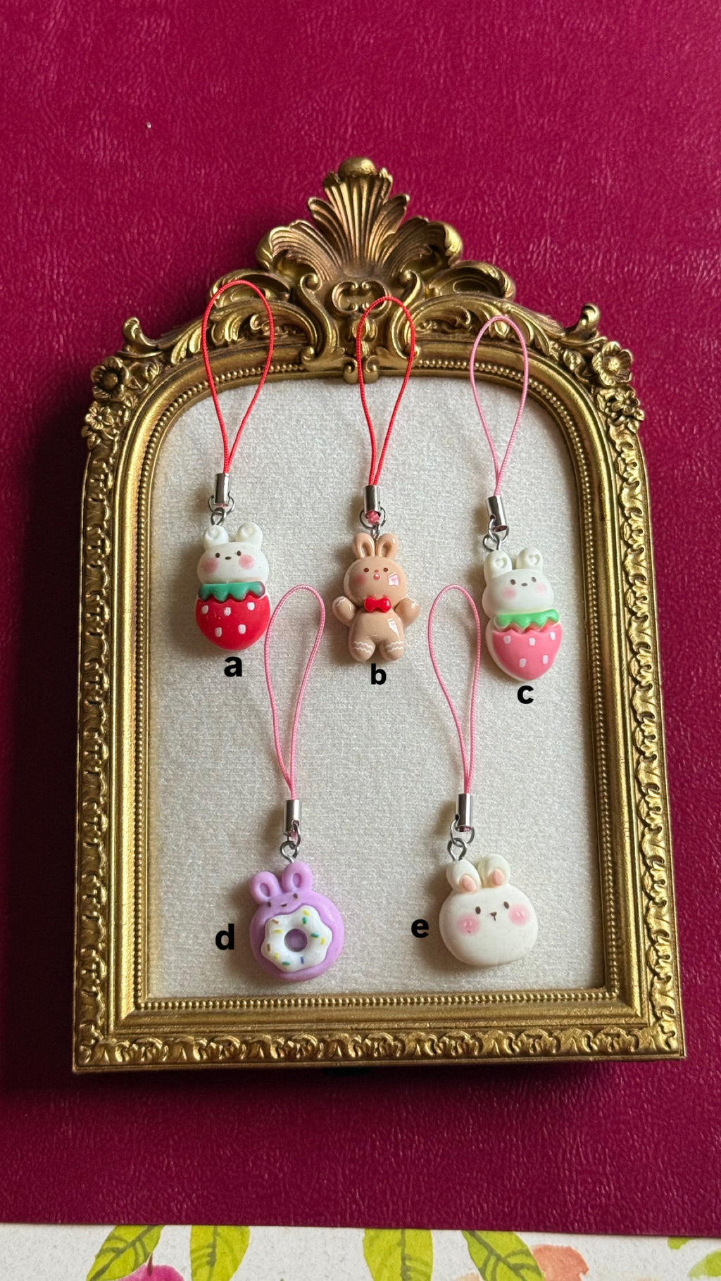 Cute figure phonecharms