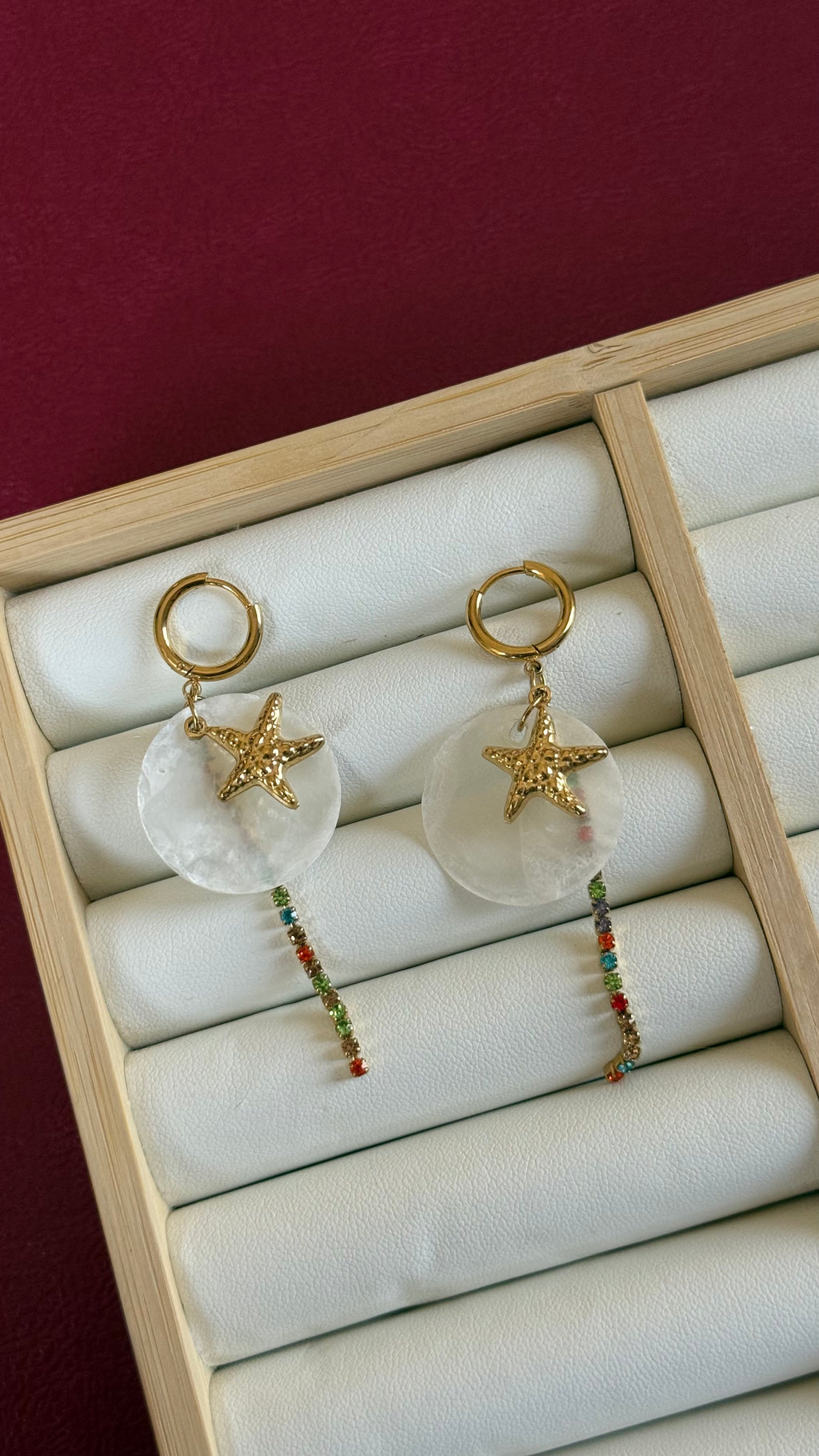 Starfish earrings