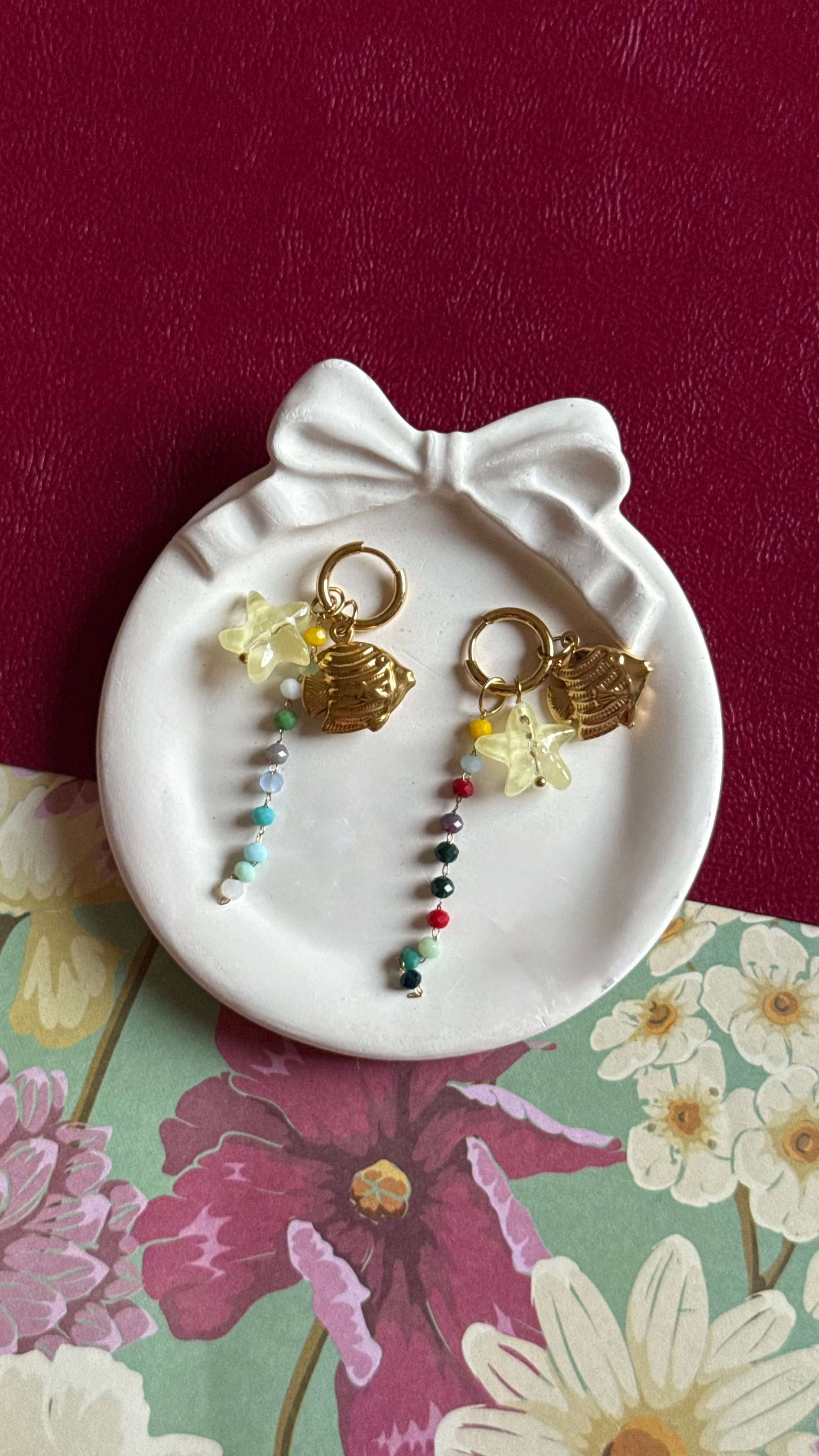 Beachy earrings