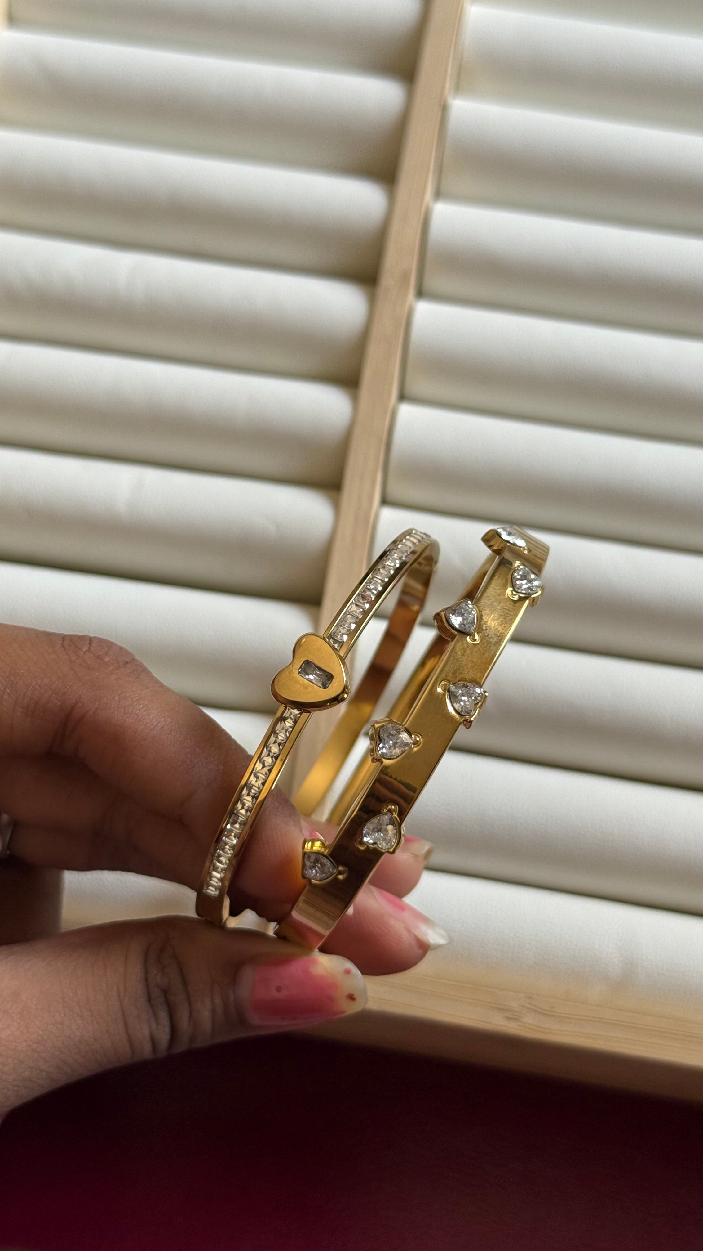White stone bracelet