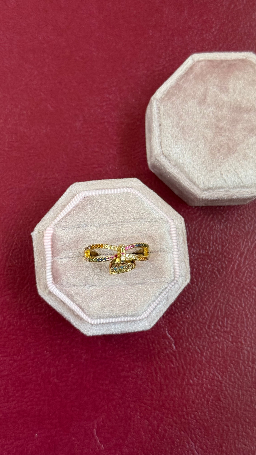 Dropped my heart ring