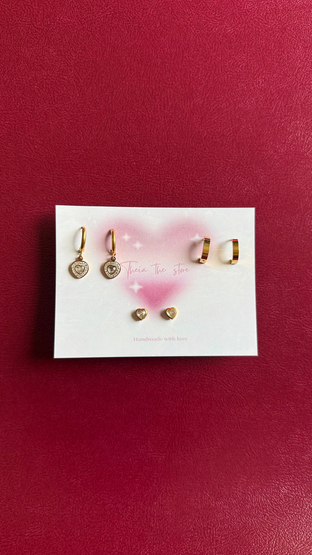 Heart piercing set