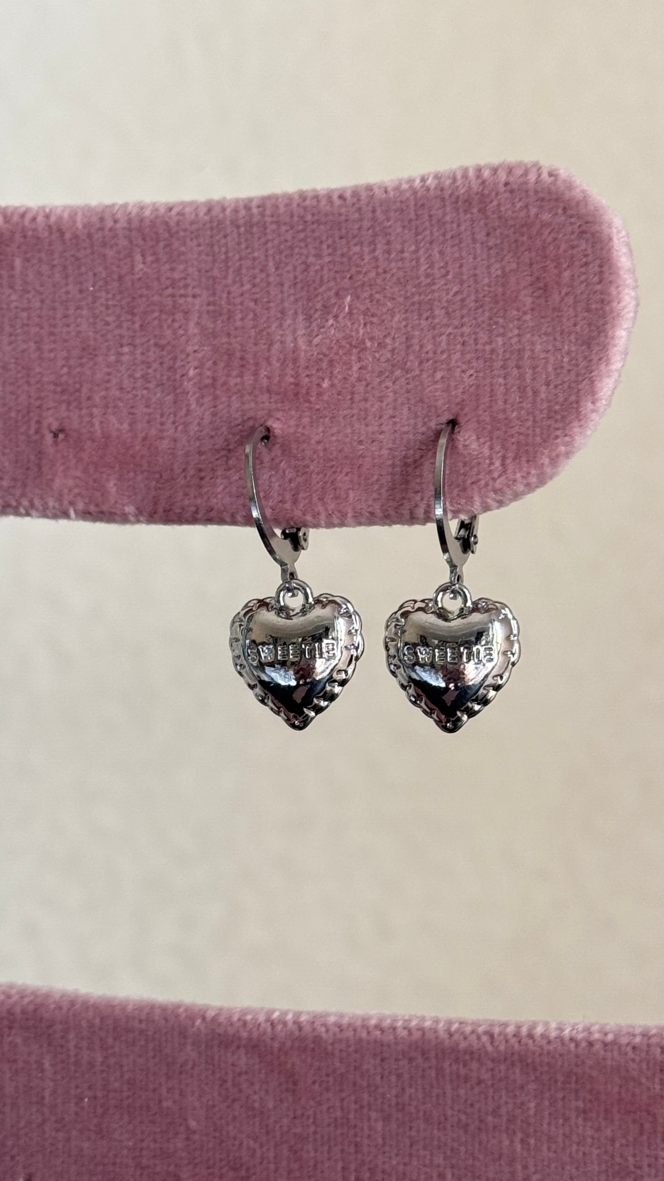 Heart earrings