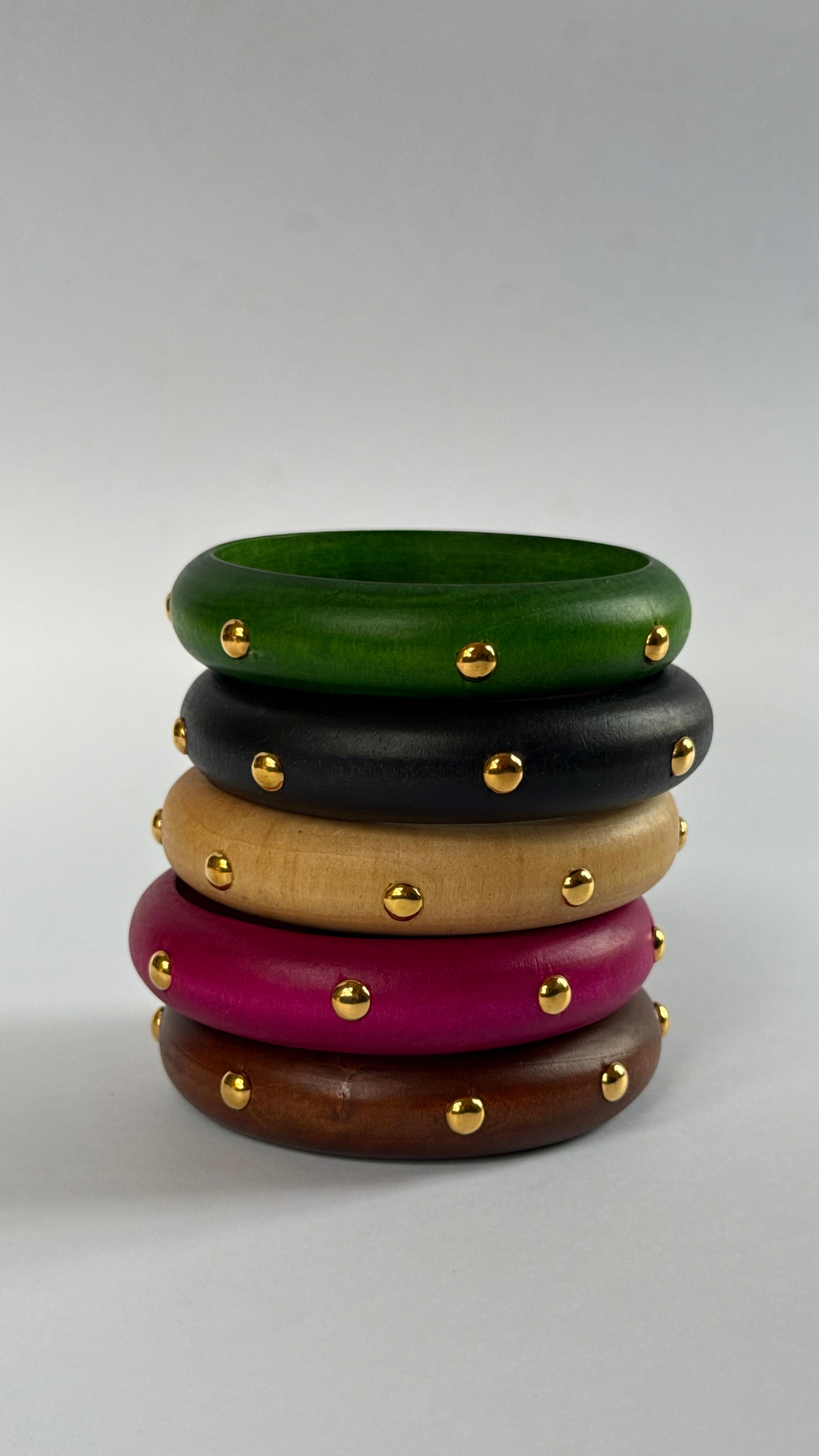 Colorful Wooden Bangle