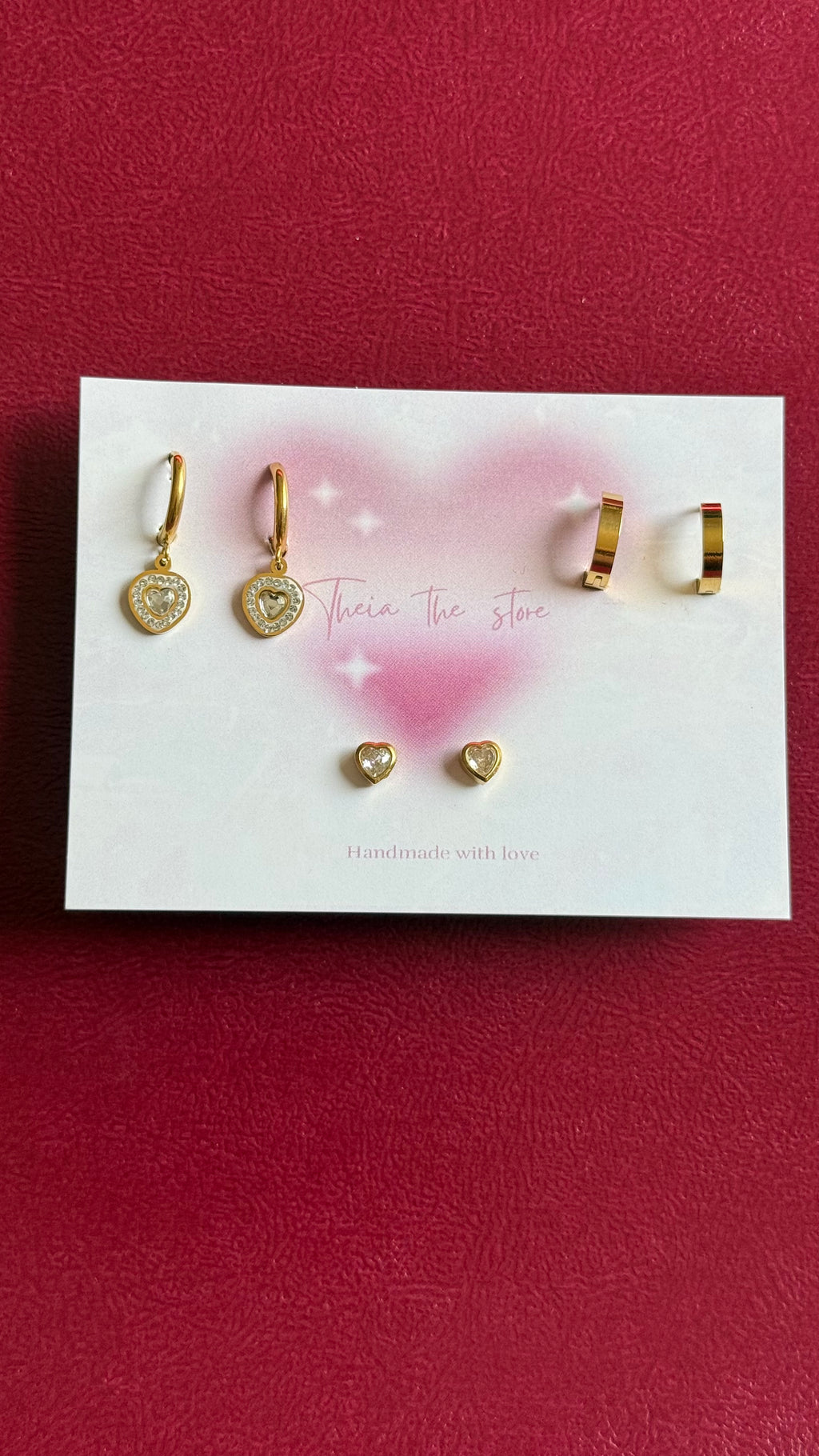 Heart piercing set