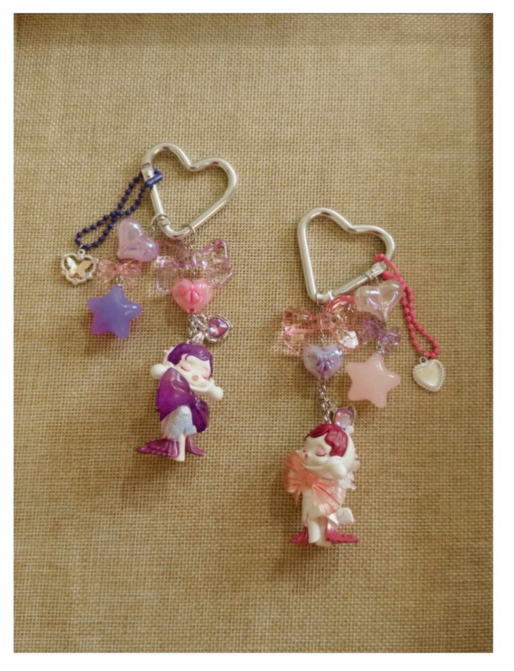 Skull doll keychain-2