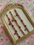 Red theme bracelet