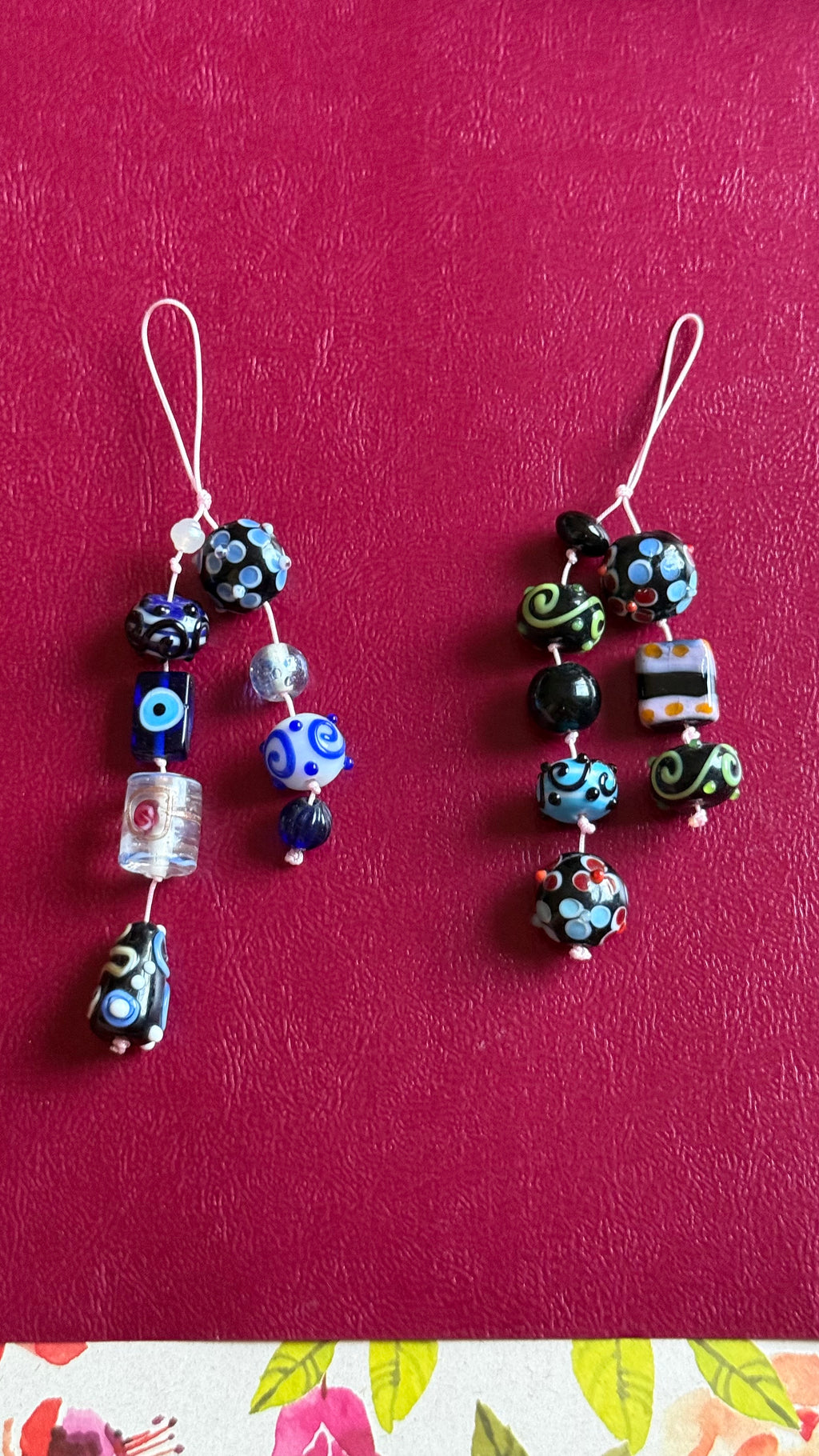 Blue phonecharm