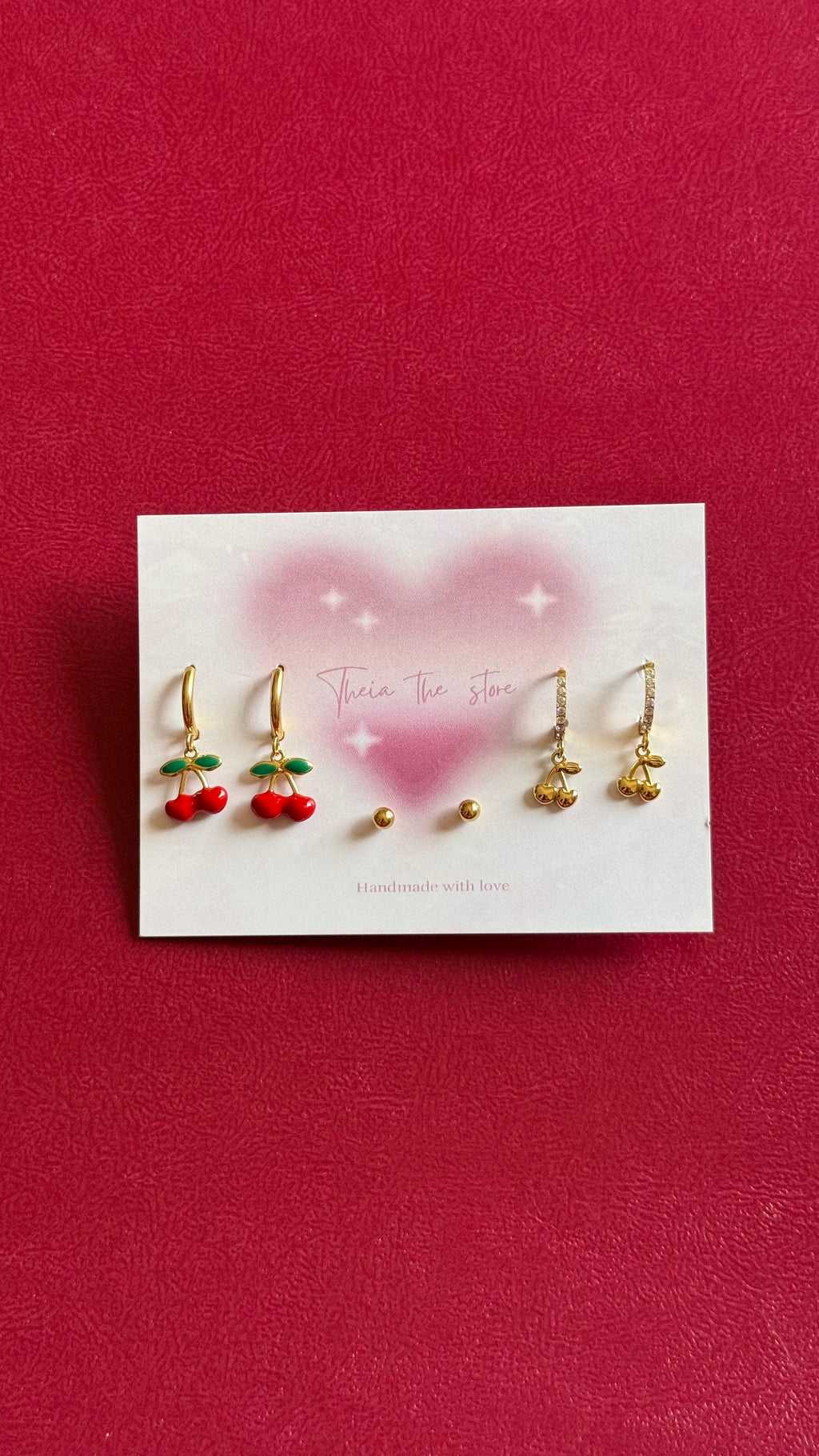 Cherry piercing set