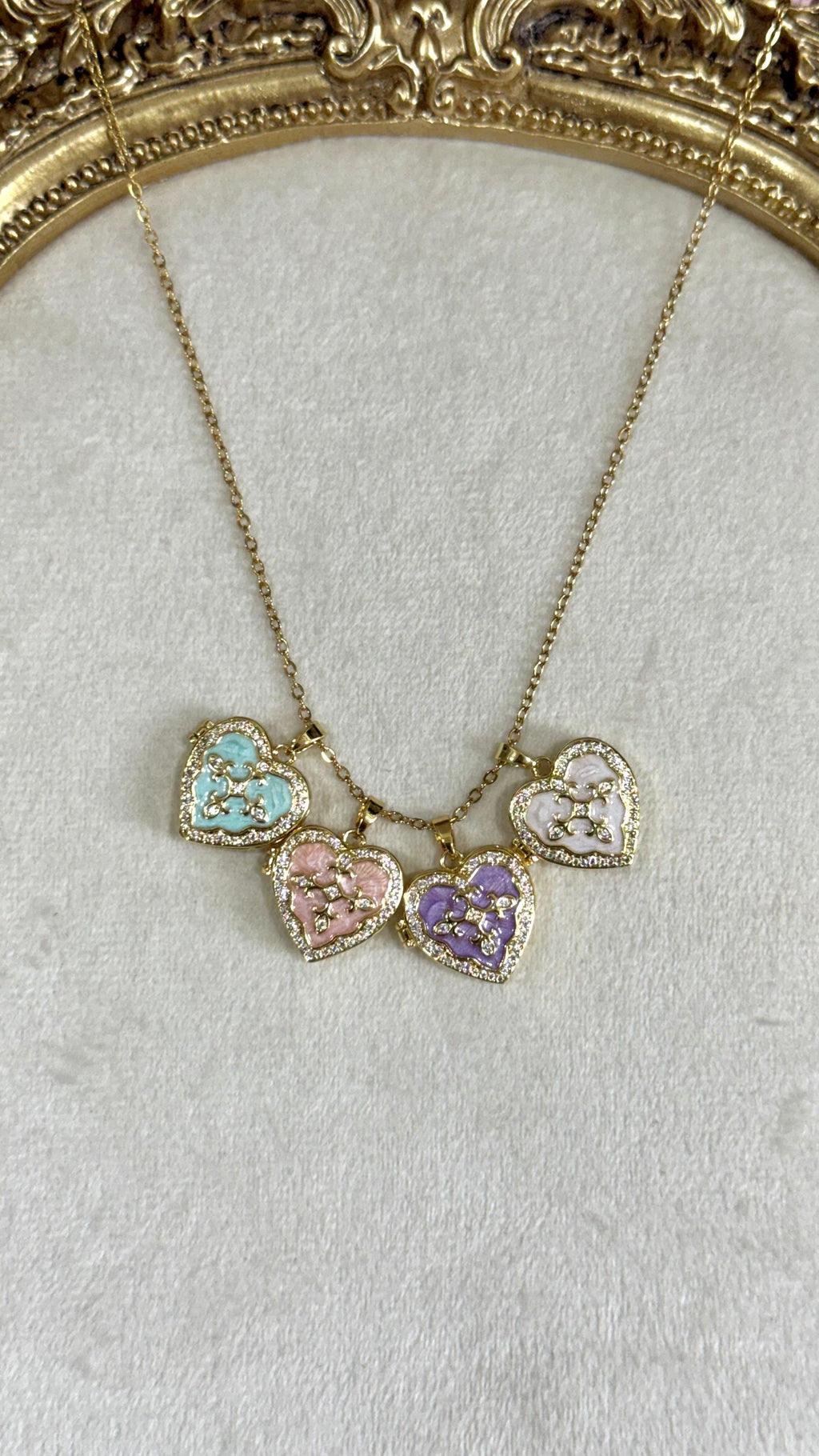 Memory heart locket