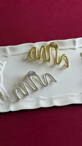 Swirl claw clip
