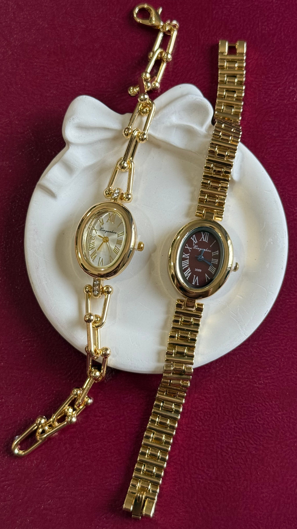Oval watch