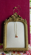 Tiny strawberry chain