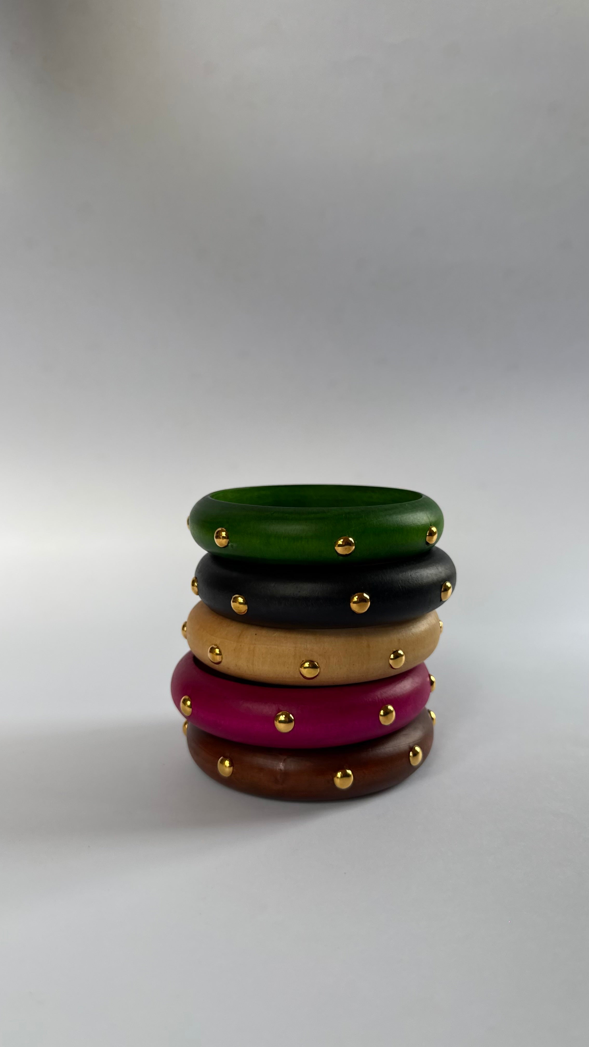 Colorful Wooden Bangle