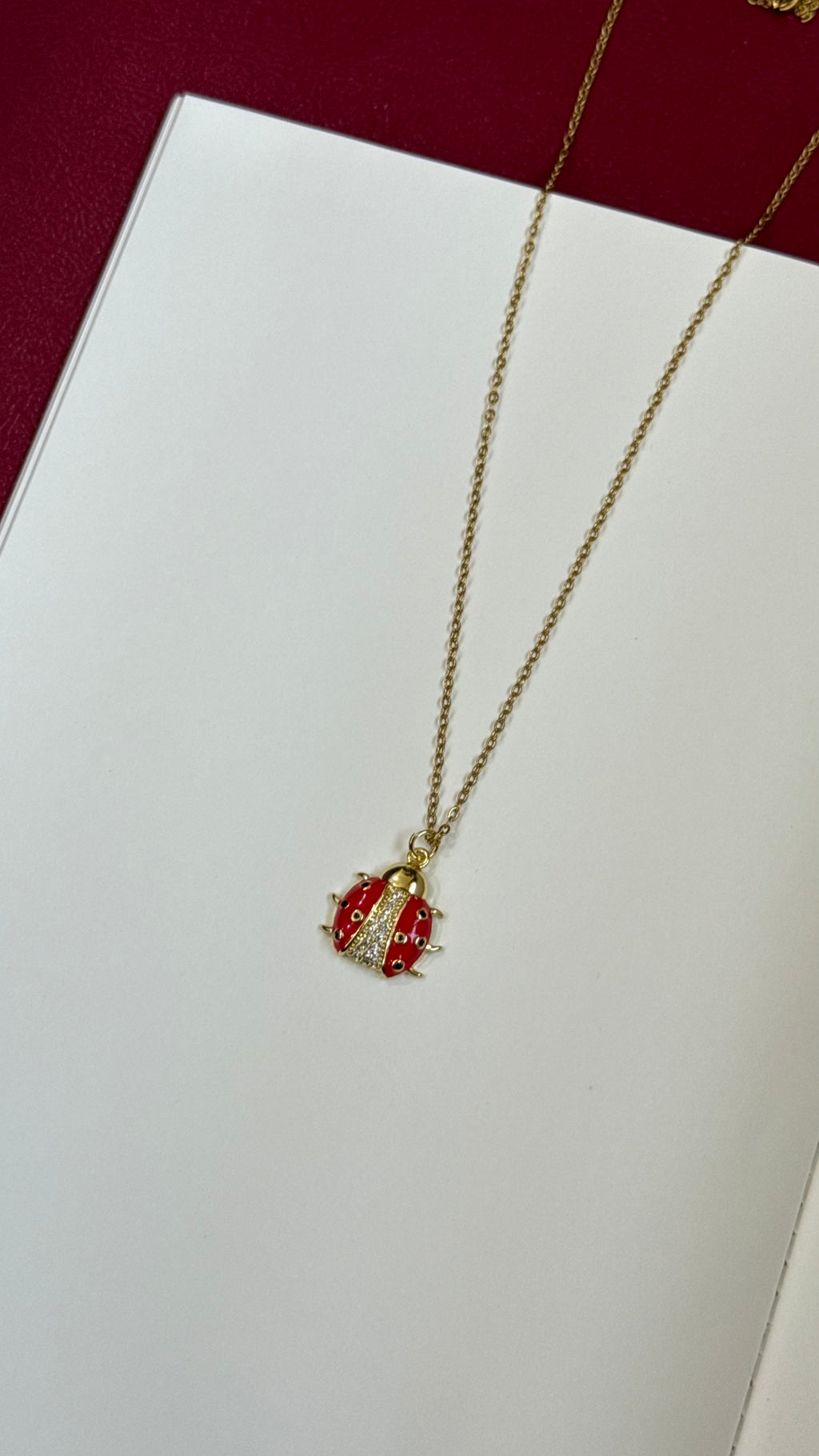 Lady bug chain