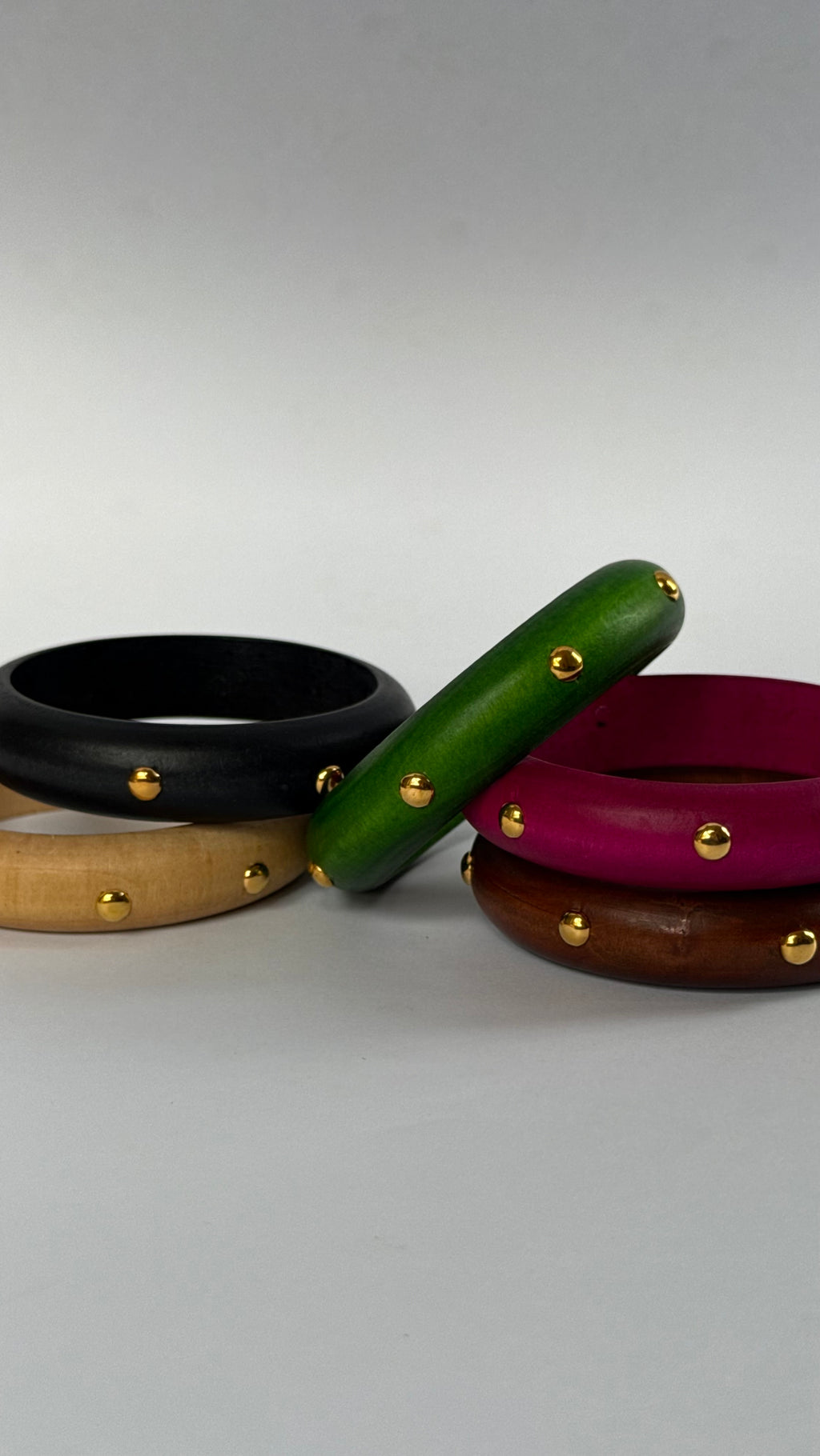 Colorful Wooden Bangle