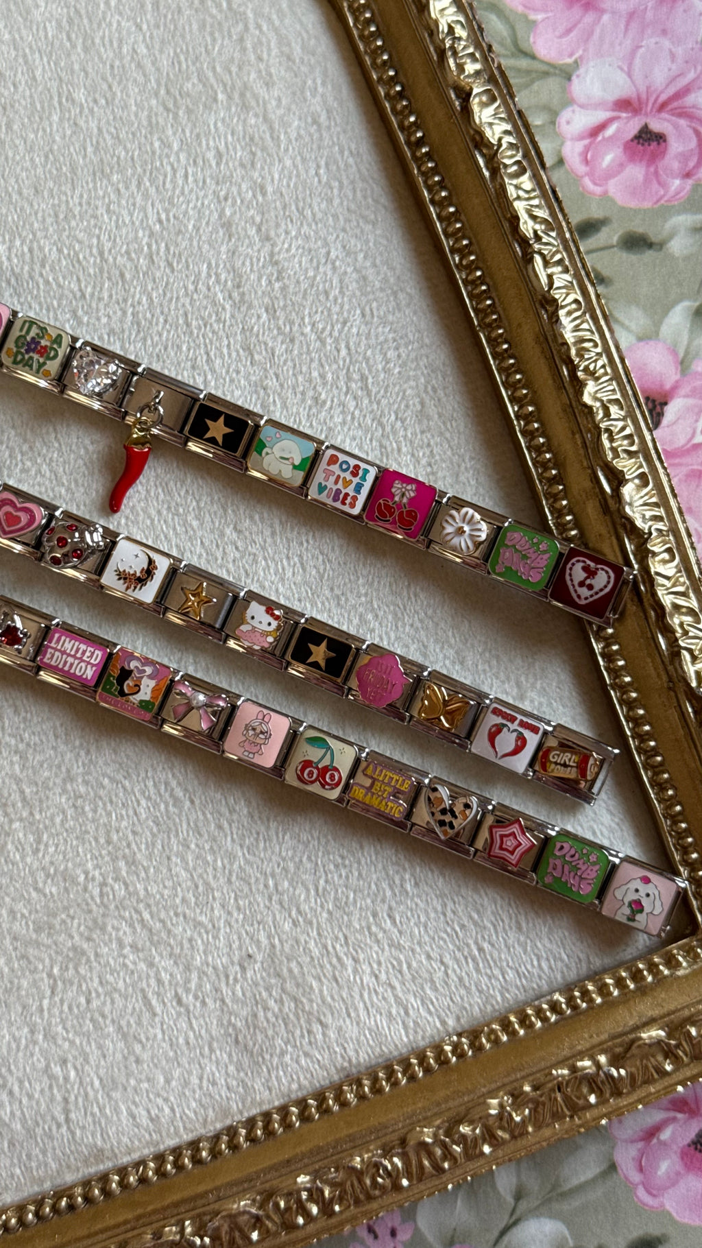 Perfect Italian charm bracelet