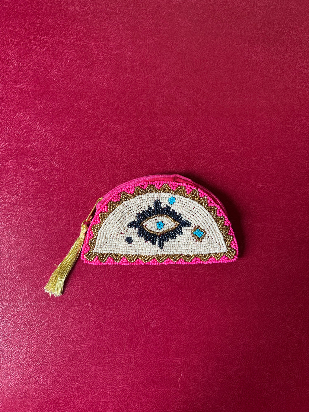 Evil eye pouch