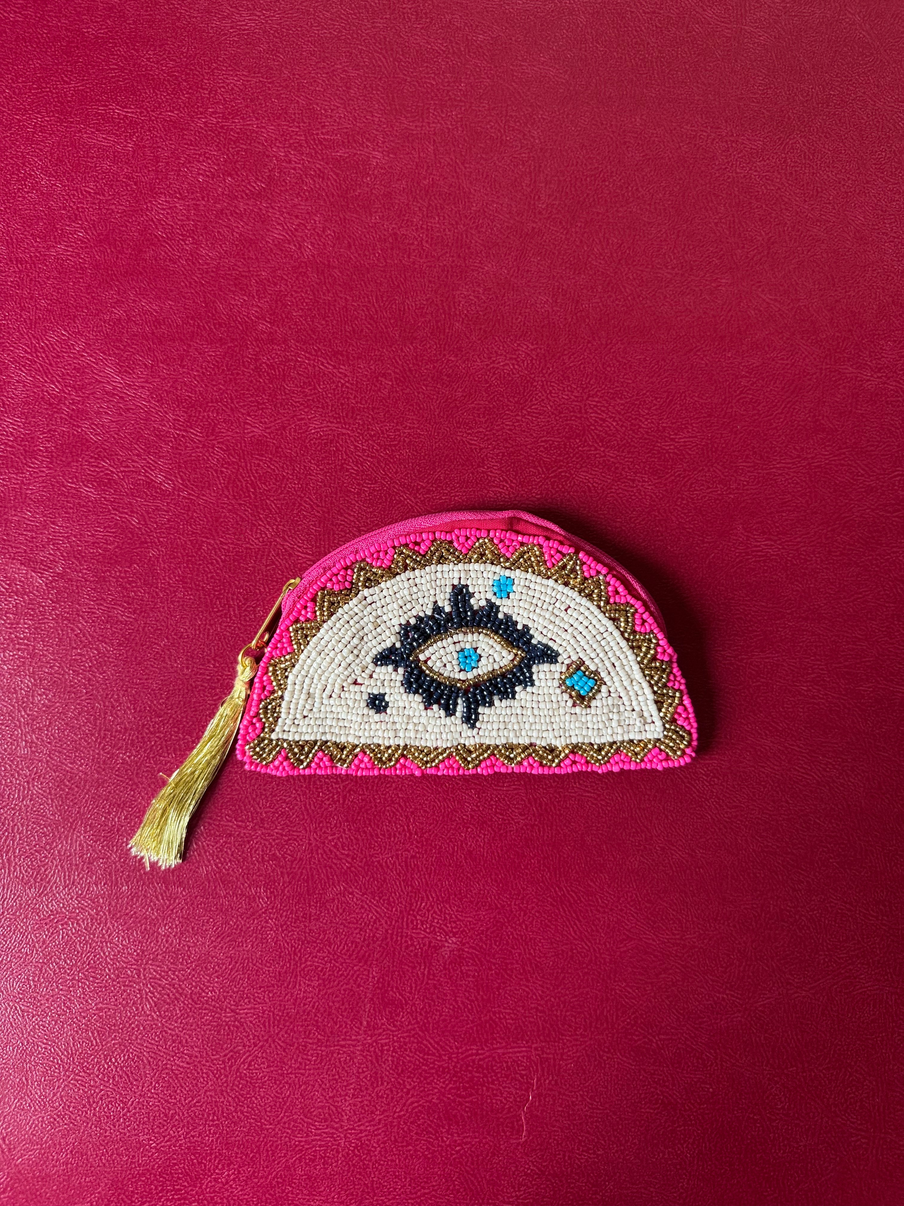 Evil eye pouch