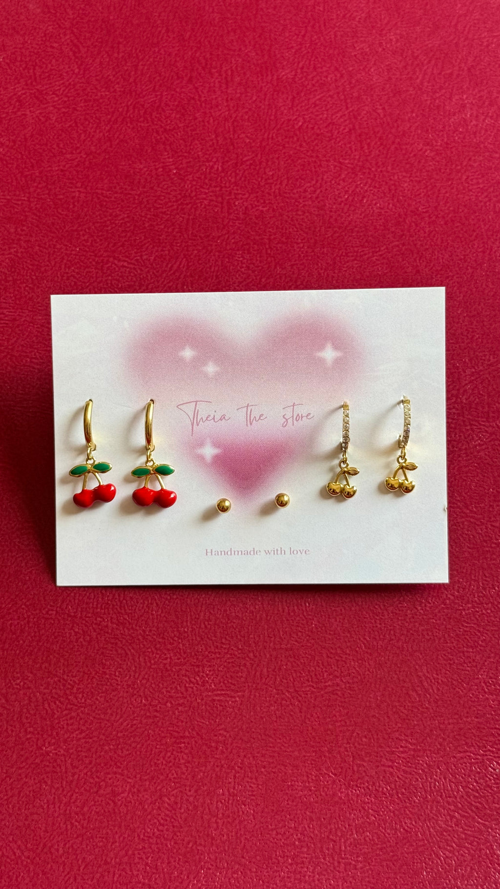 Cherry piercing set
